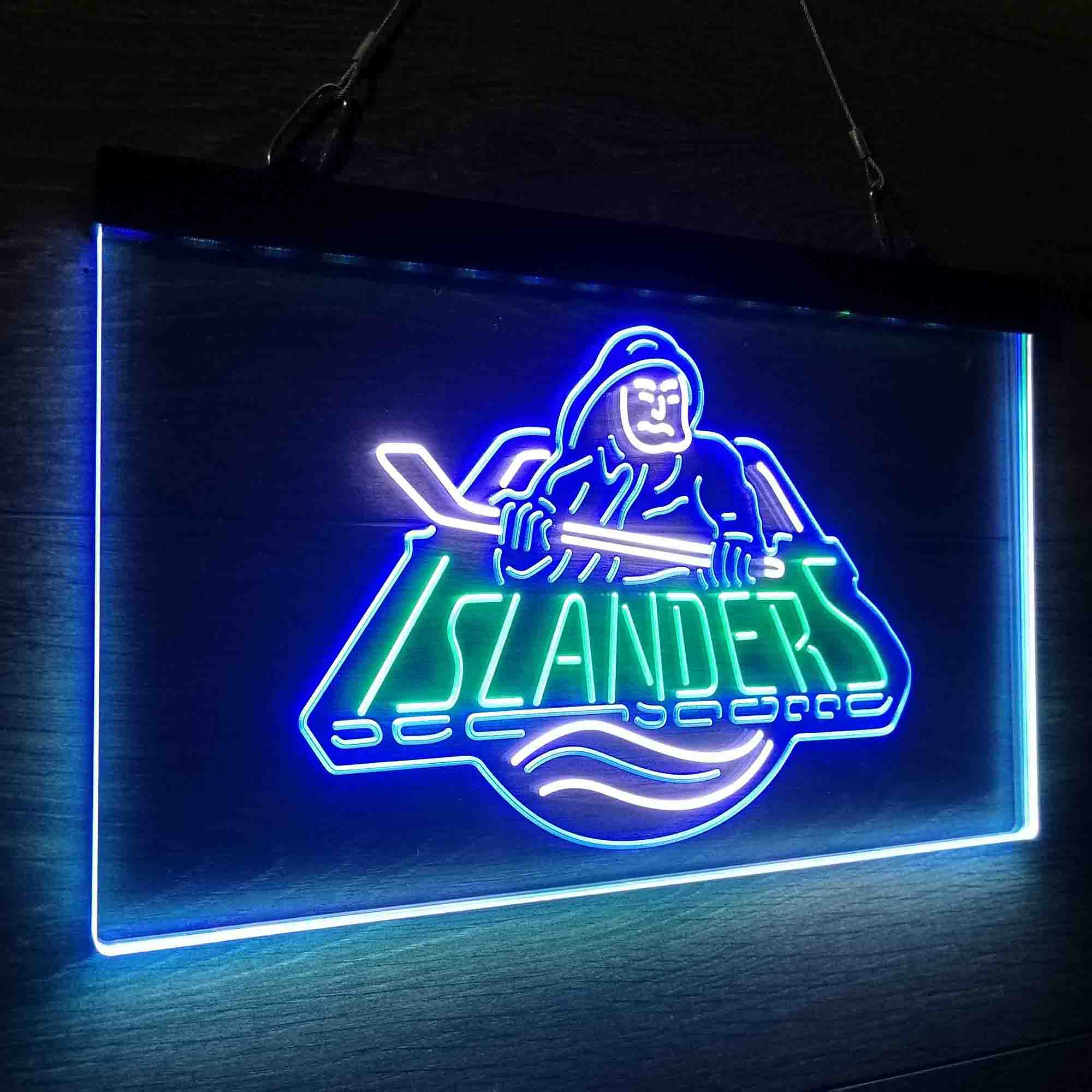 New York Islanders Neon LED Sign 3 Colors