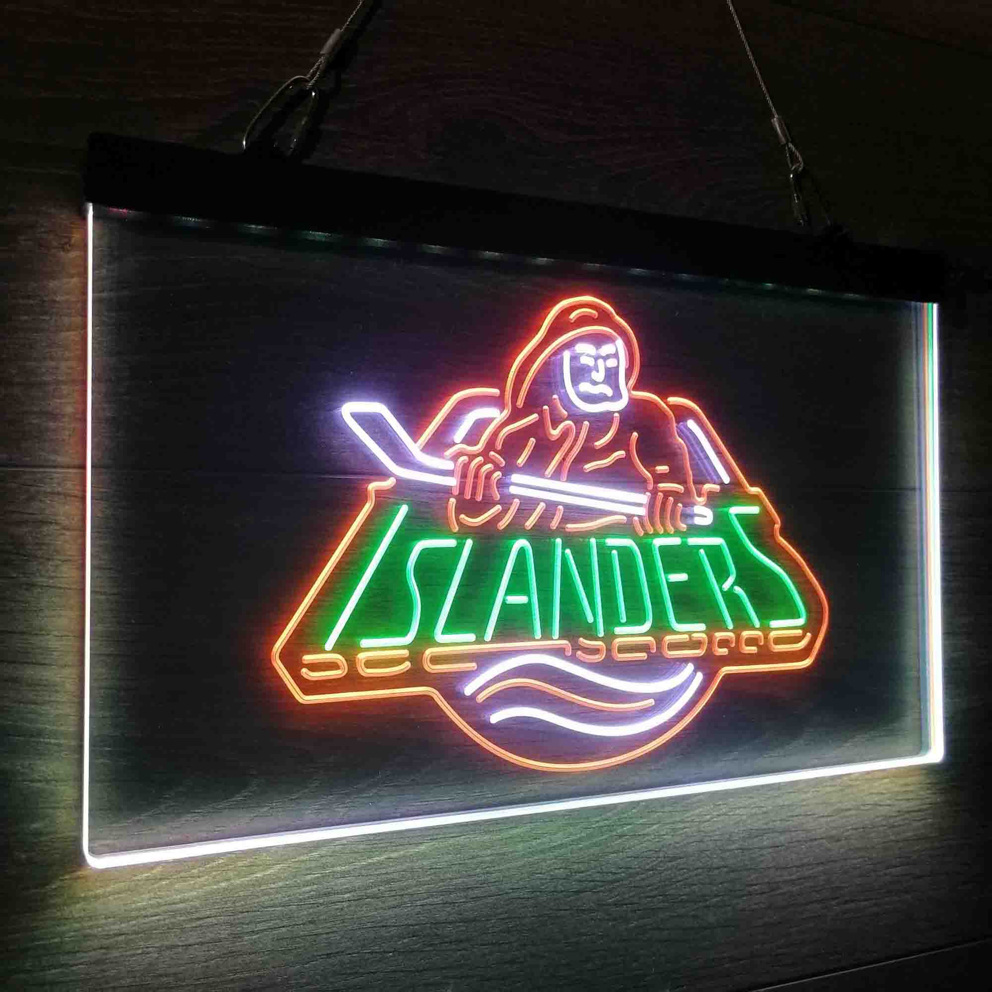 New York Islanders Neon LED Sign 3 Colors