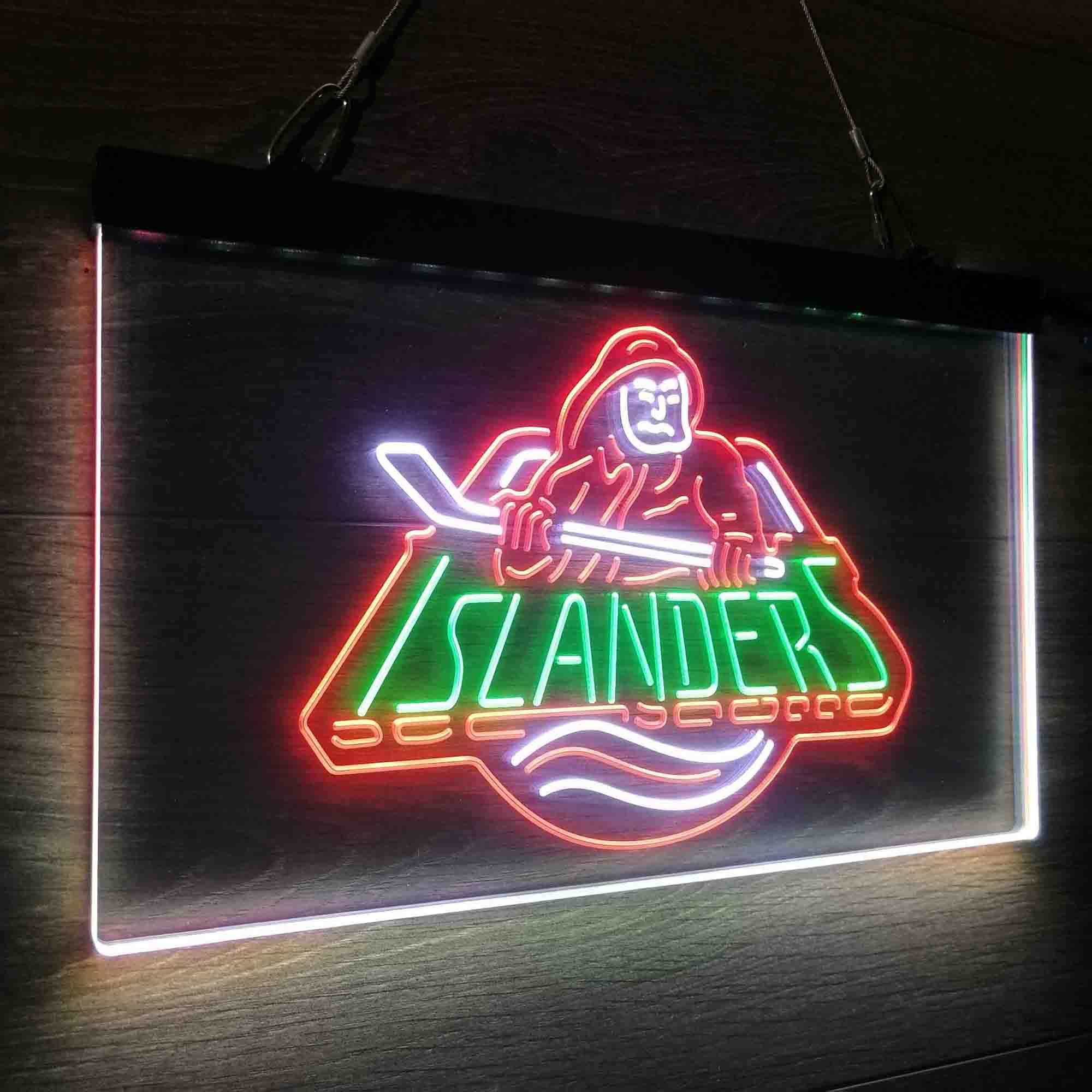 New York Islanders Neon LED Sign 3 Colors