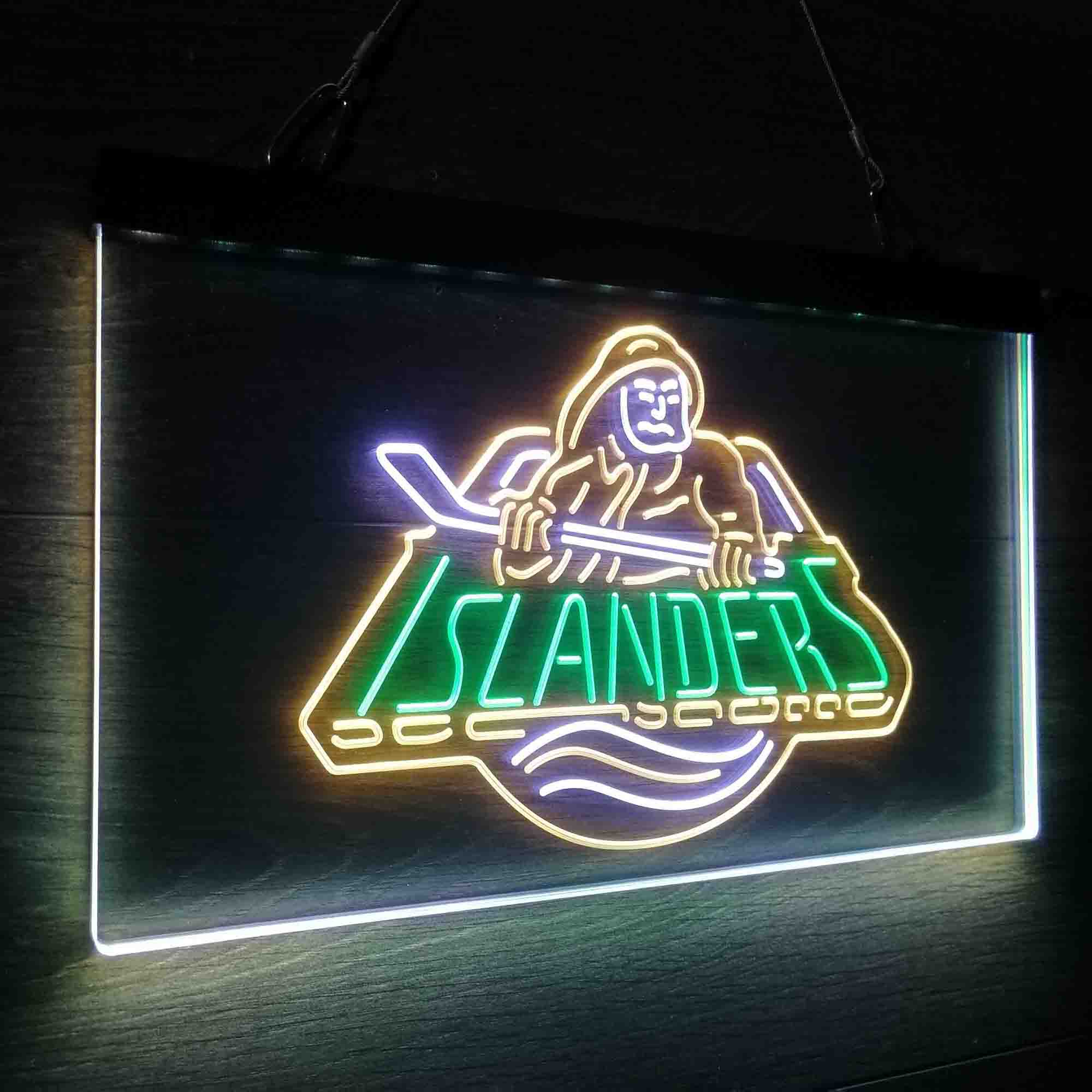 New York Islanders Neon LED Sign 3 Colors