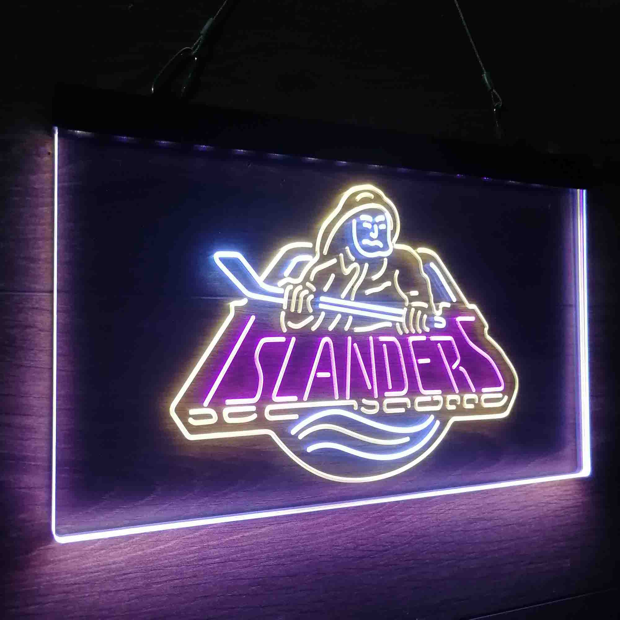 New York Islanders Neon LED Sign 3 Colors