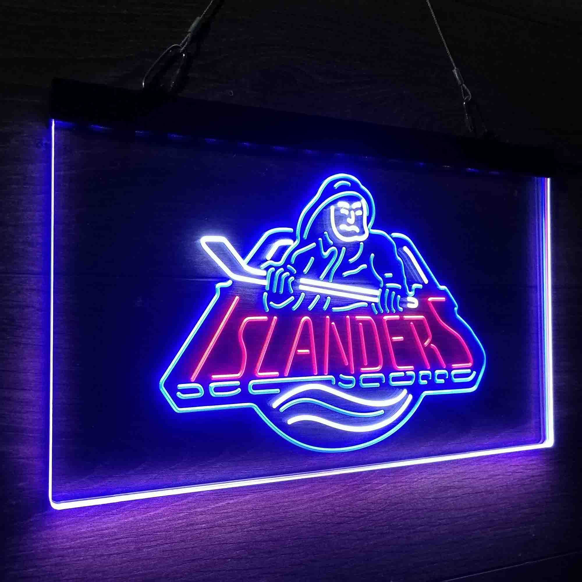 New York Islanders Neon LED Sign 3 Colors