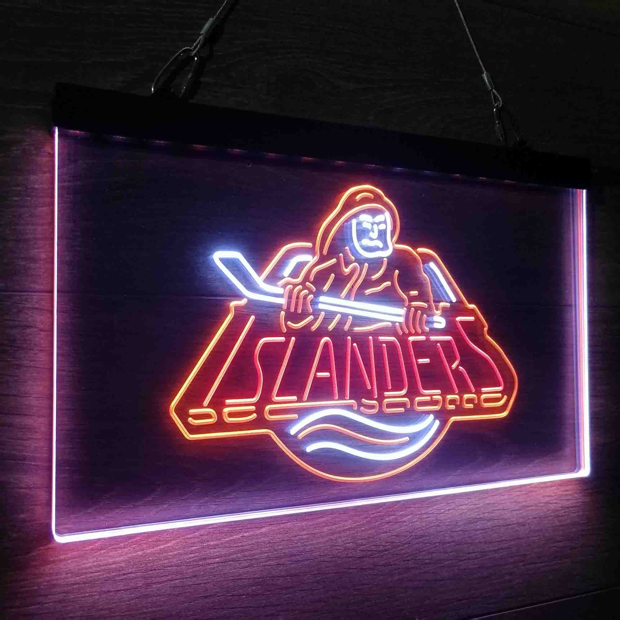 New York Islanders Neon LED Sign 3 Colors