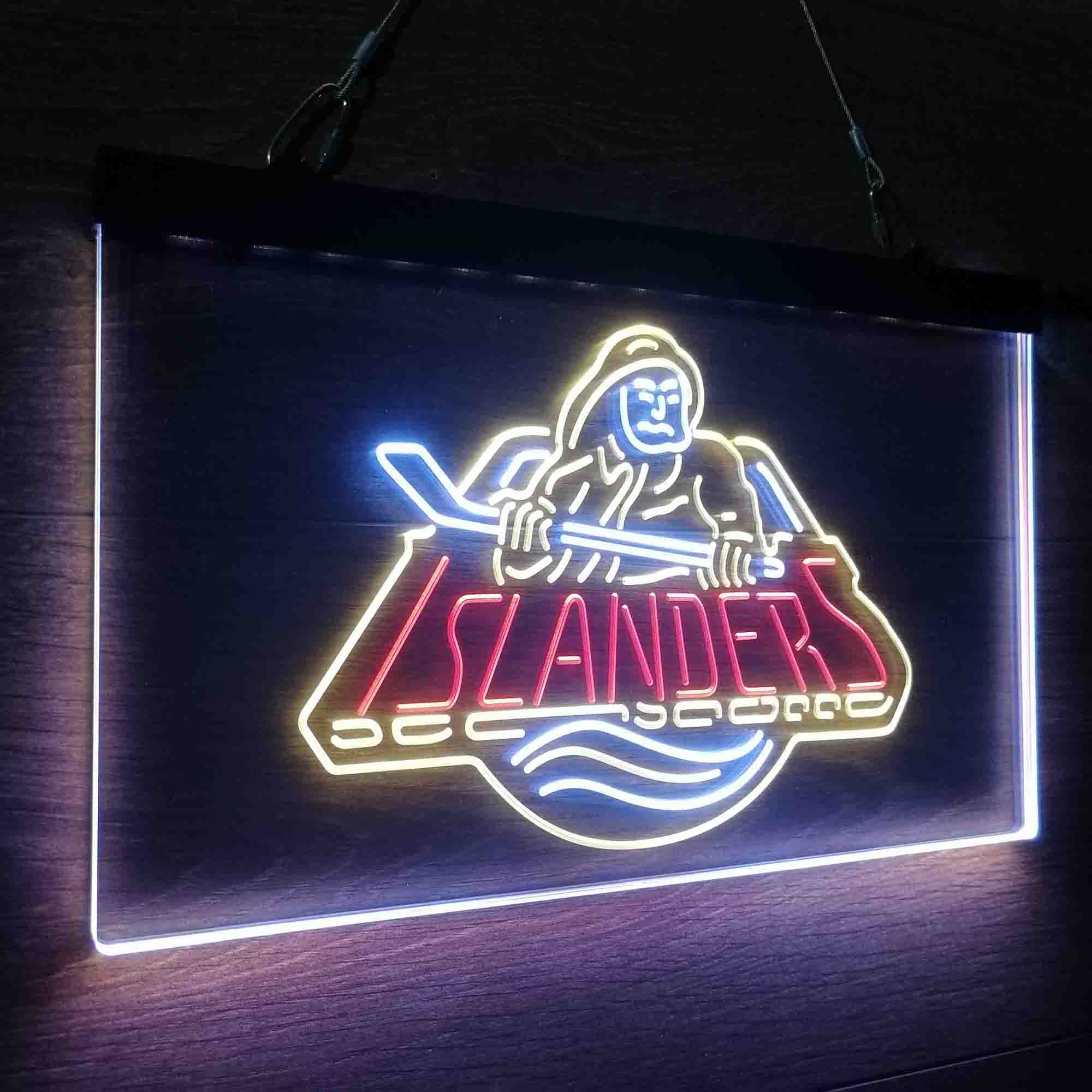 New York Islanders Neon LED Sign 3 Colors