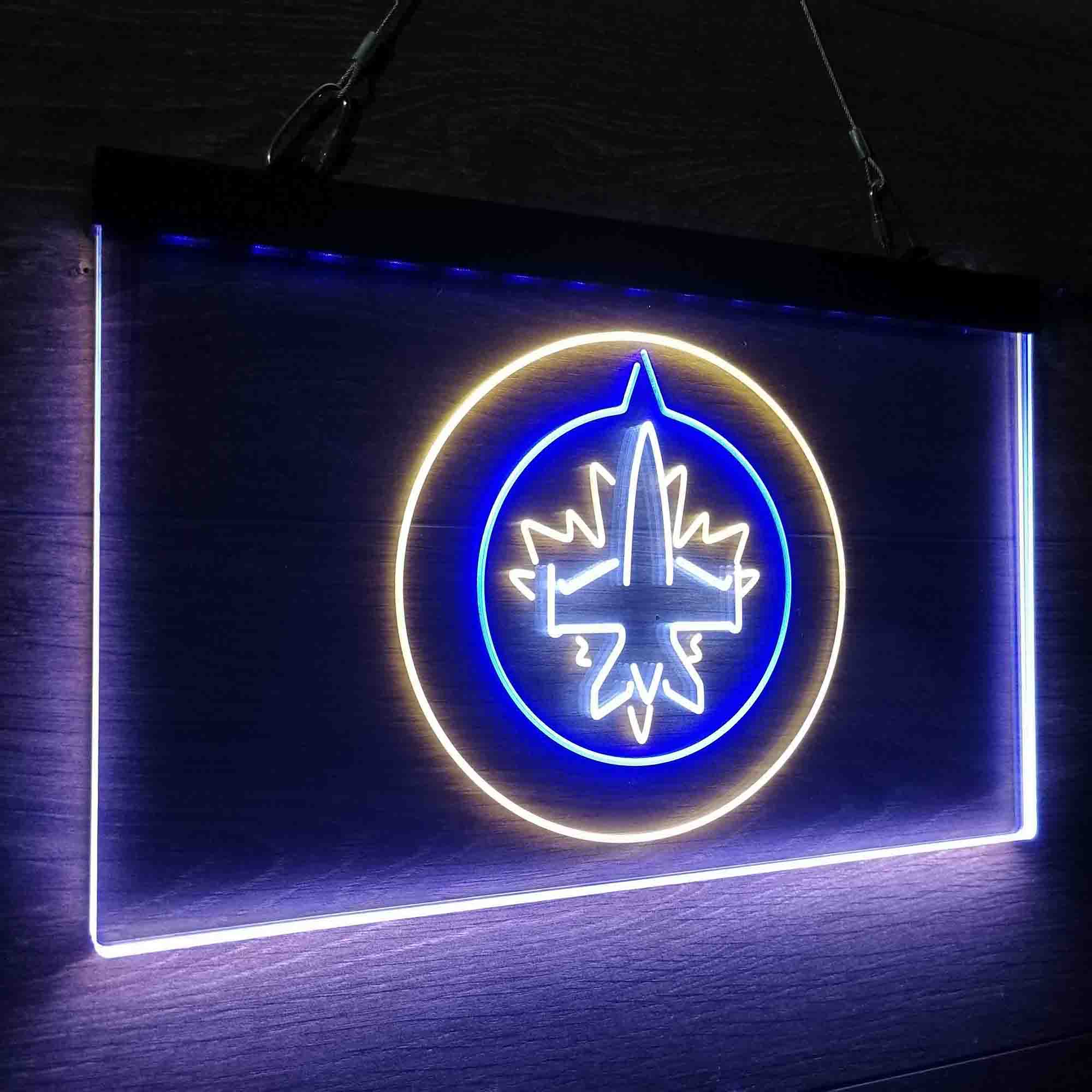 Winnipeg Jets Neon LED Sign 3 Colors