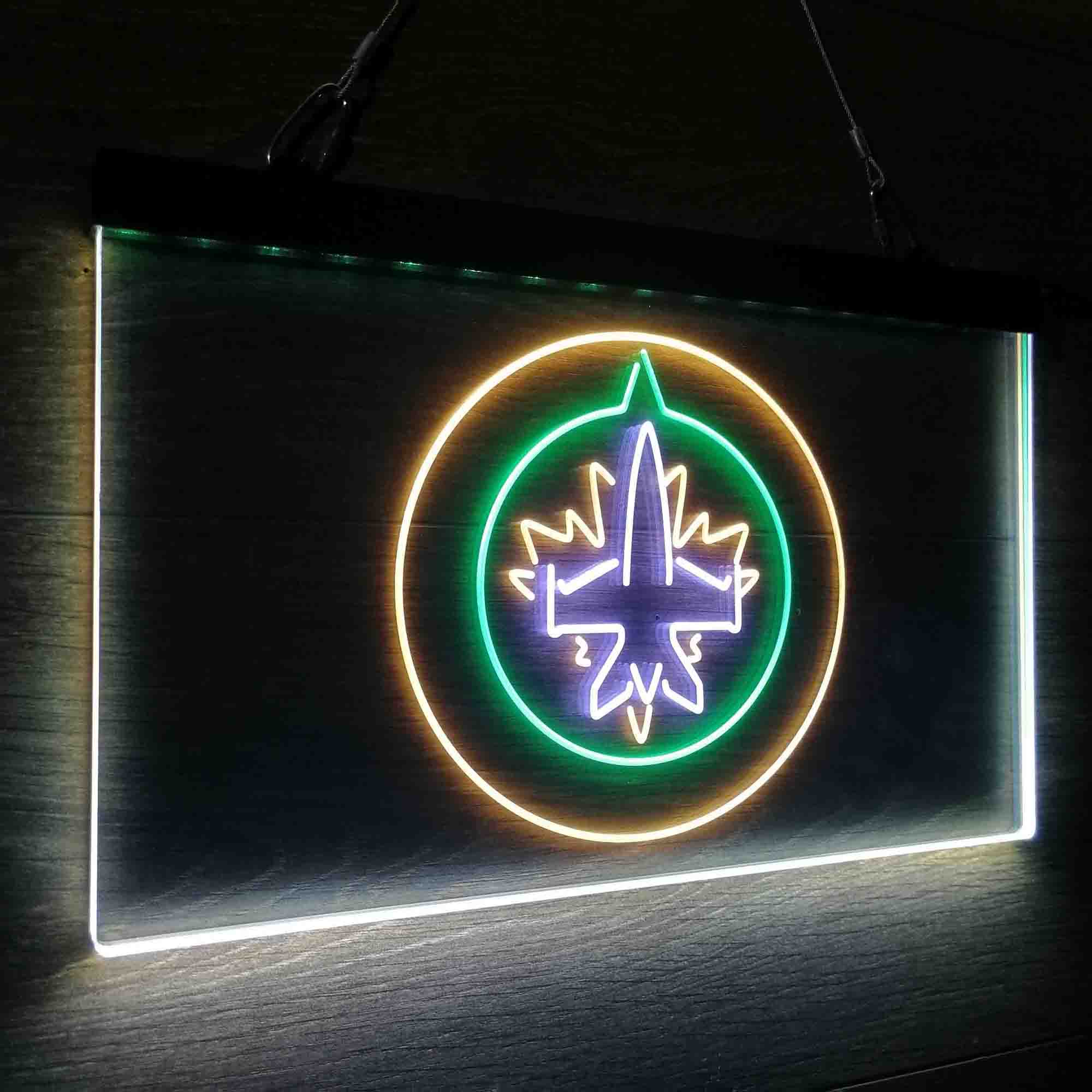 Winnipeg Jets Neon LED Sign 3 Colors