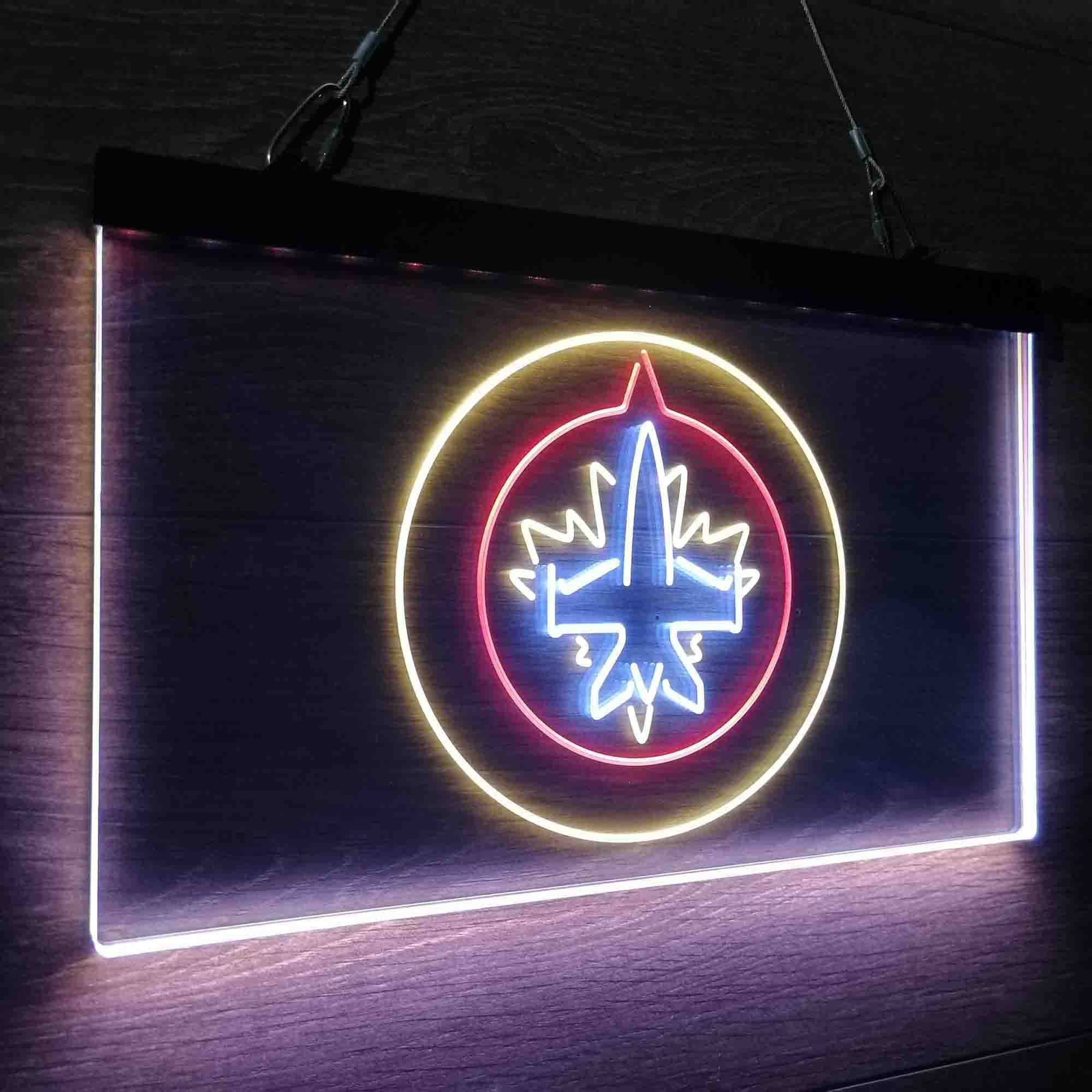 Winnipeg Jets Neon LED Sign 3 Colors