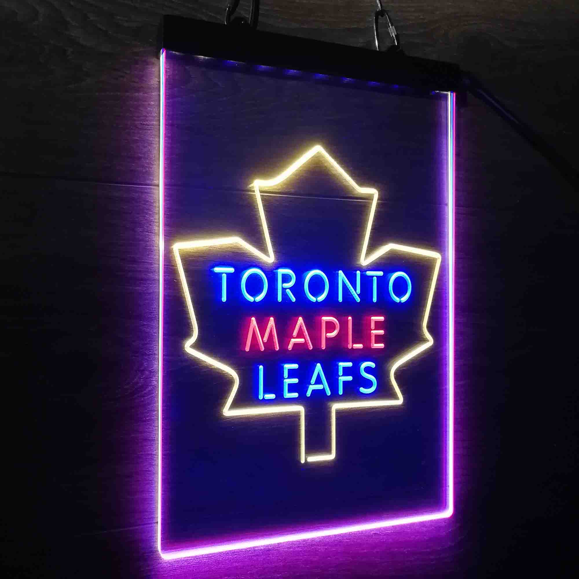 Toronto Maple Leafs Neon LED Sign 3 Colors