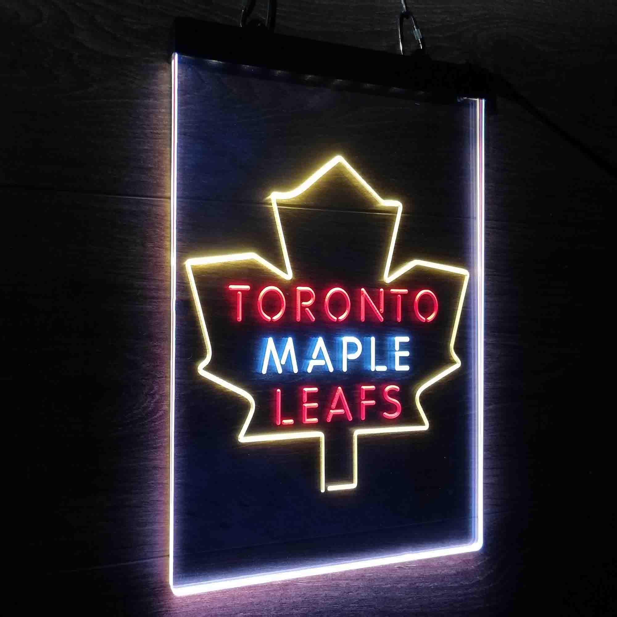 Toronto Maple Leafs Neon LED Sign 3 Colors