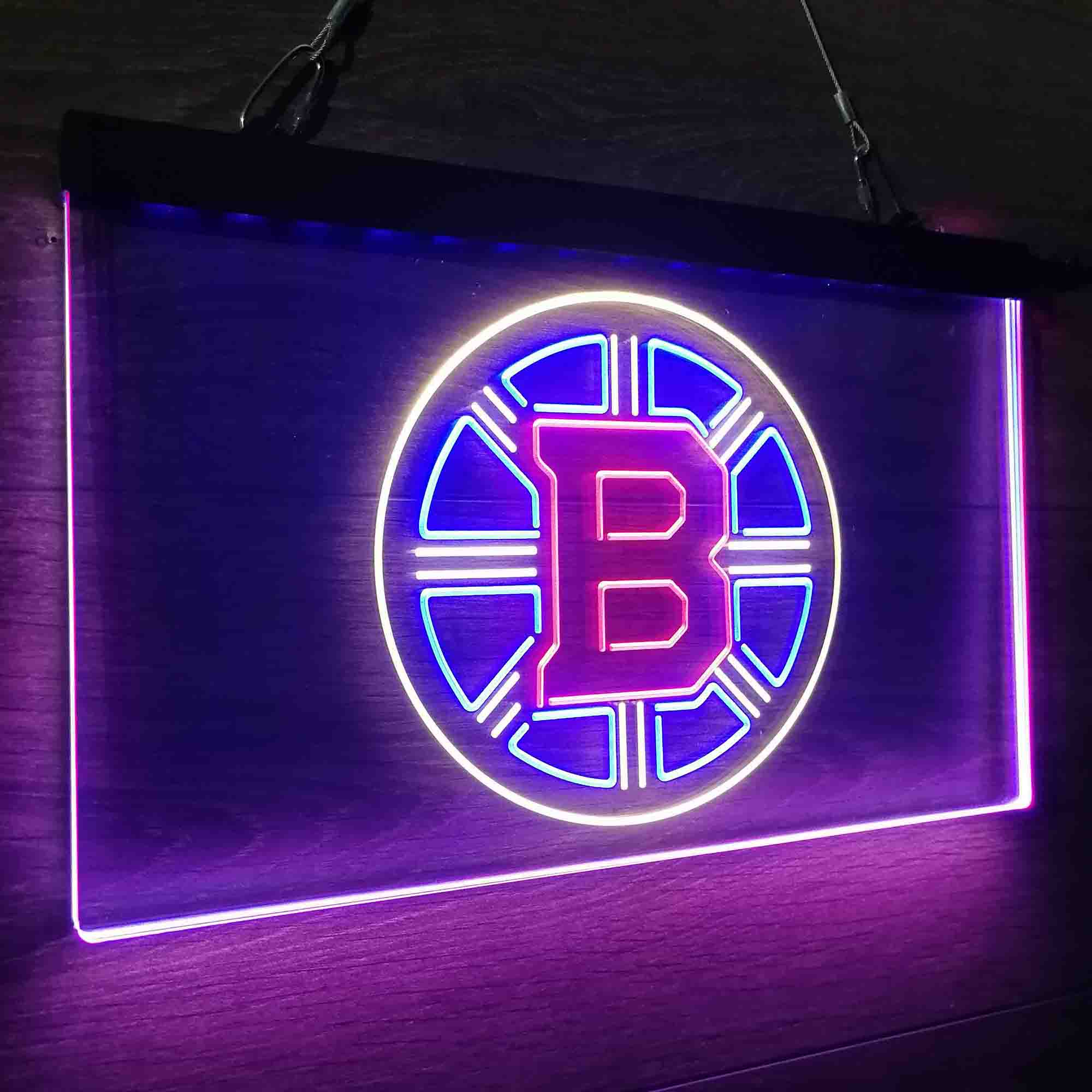 Boston Bruins Neon LED Sign 3 Colors