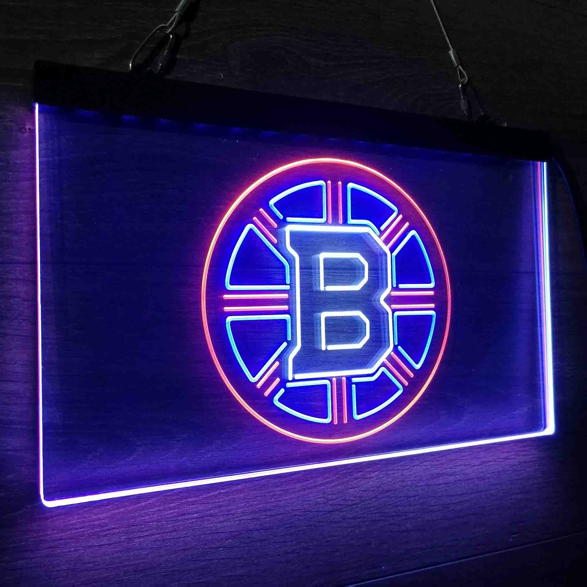 Boston Bruins Neon LED Sign 3 Colors