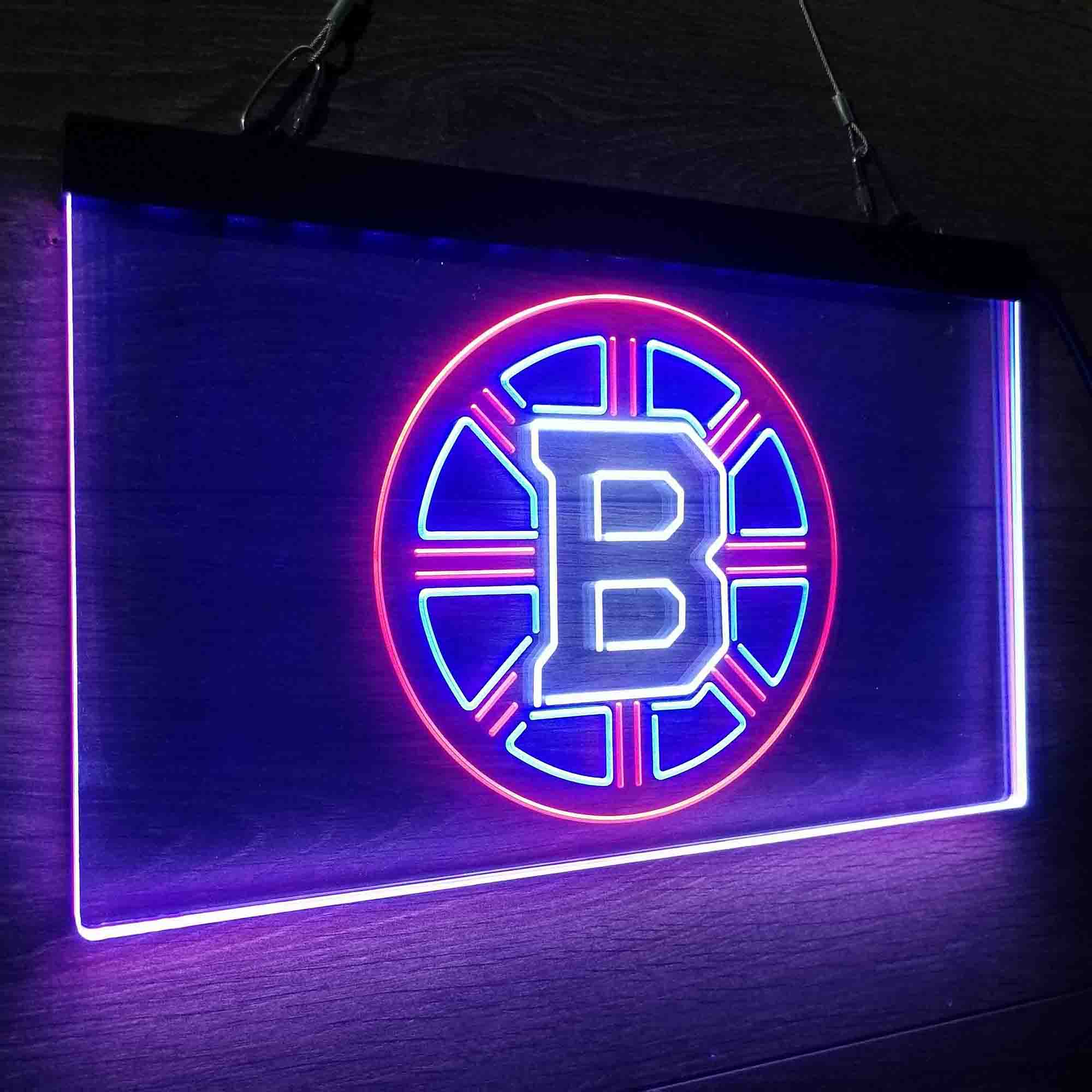 Boston Bruins Neon LED Sign 3 Colors