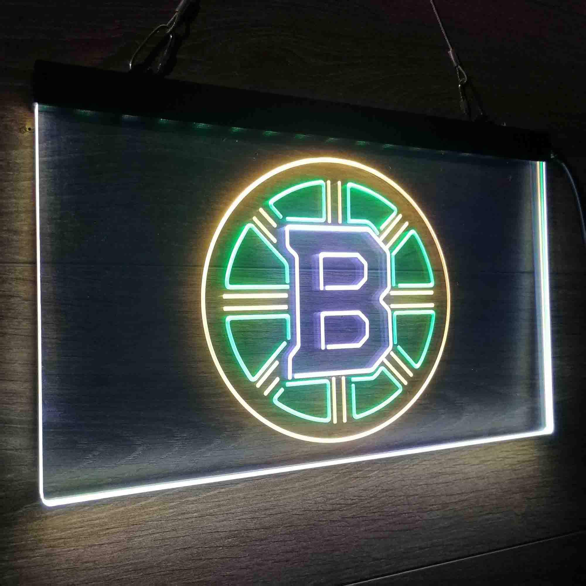 Boston Bruins Neon LED Sign 3 Colors