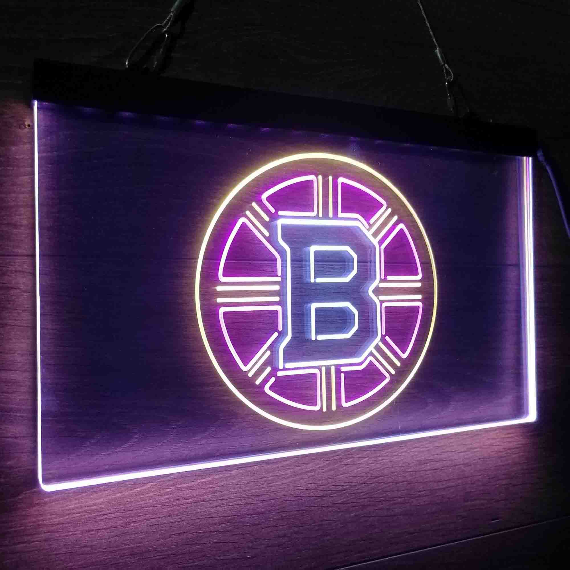 Boston Bruins Neon LED Sign 3 Colors