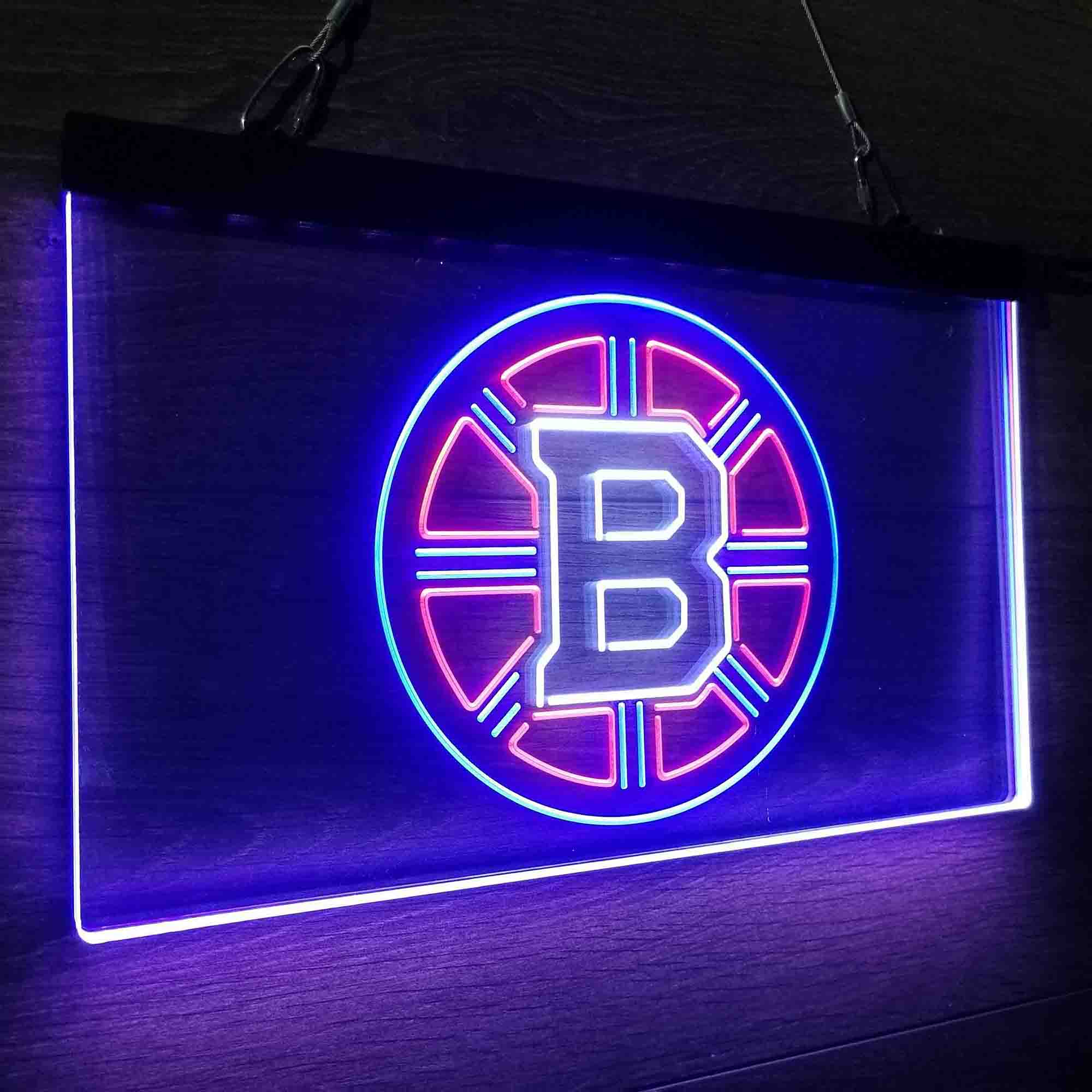 Boston Bruins Neon LED Sign 3 Colors