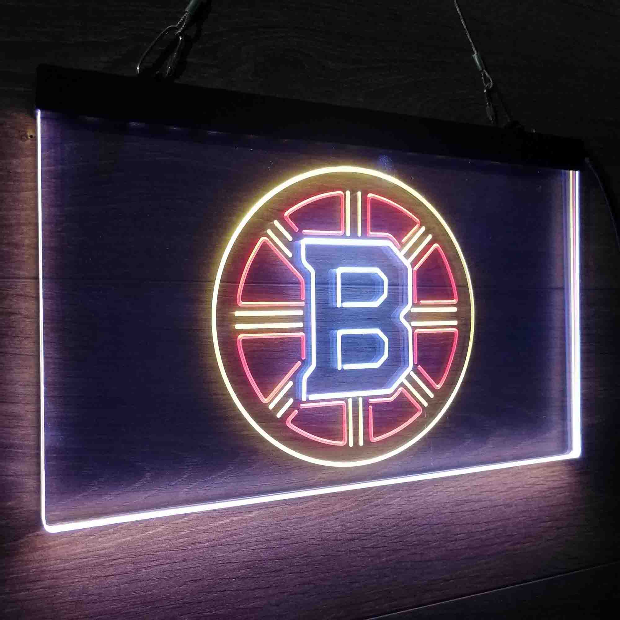 Boston Bruins Neon LED Sign 3 Colors