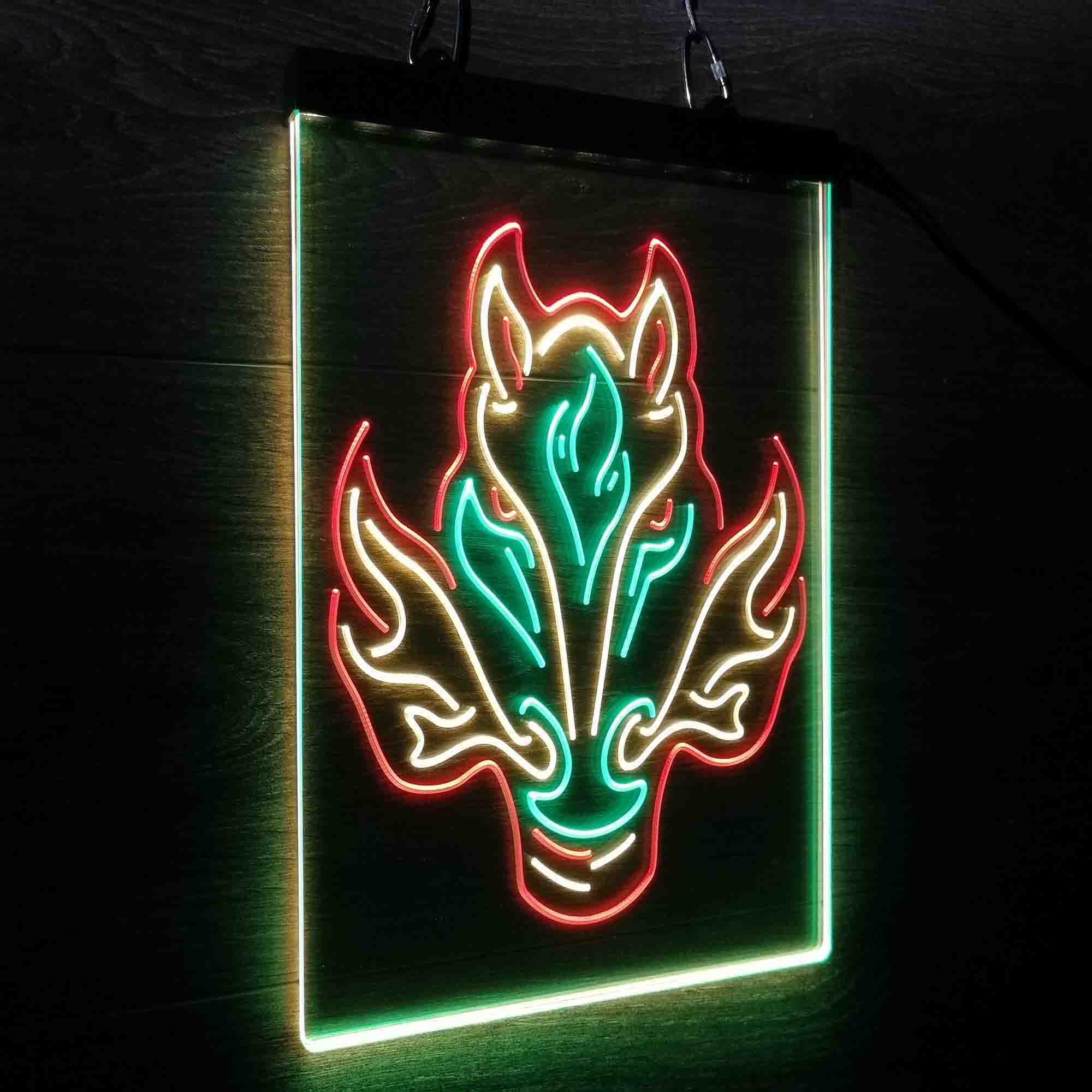 Calgary Flames Neon LED Sign 3 Colors