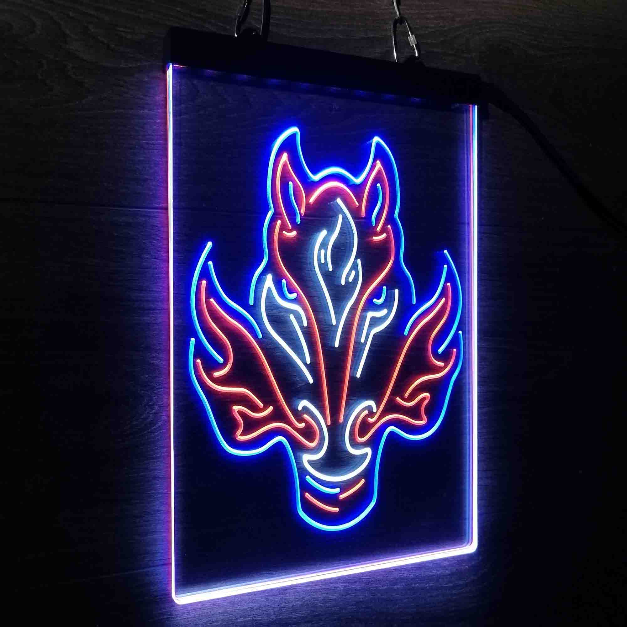 Calgary Flames Neon LED Sign 3 Colors