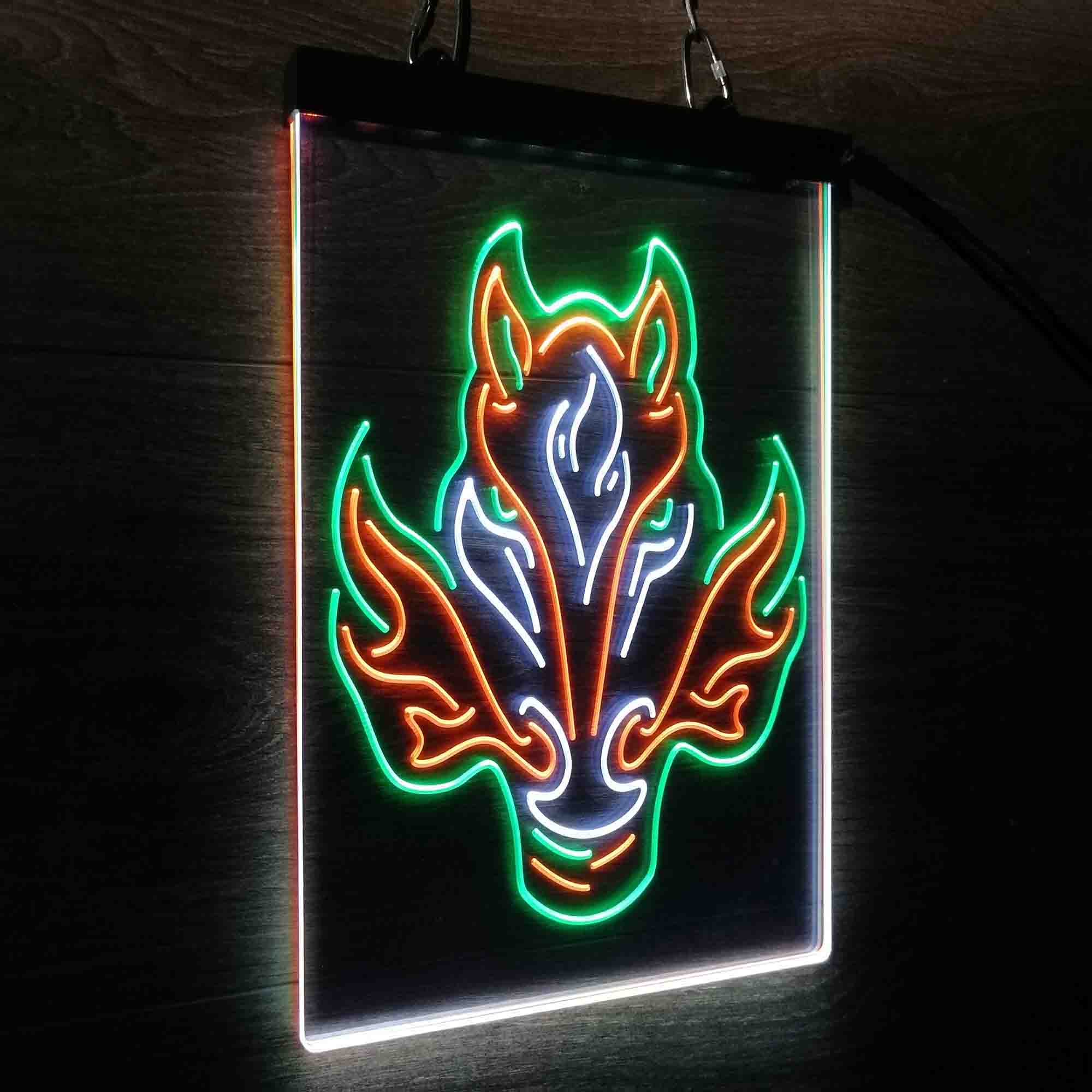 Calgary Flames Neon LED Sign 3 Colors