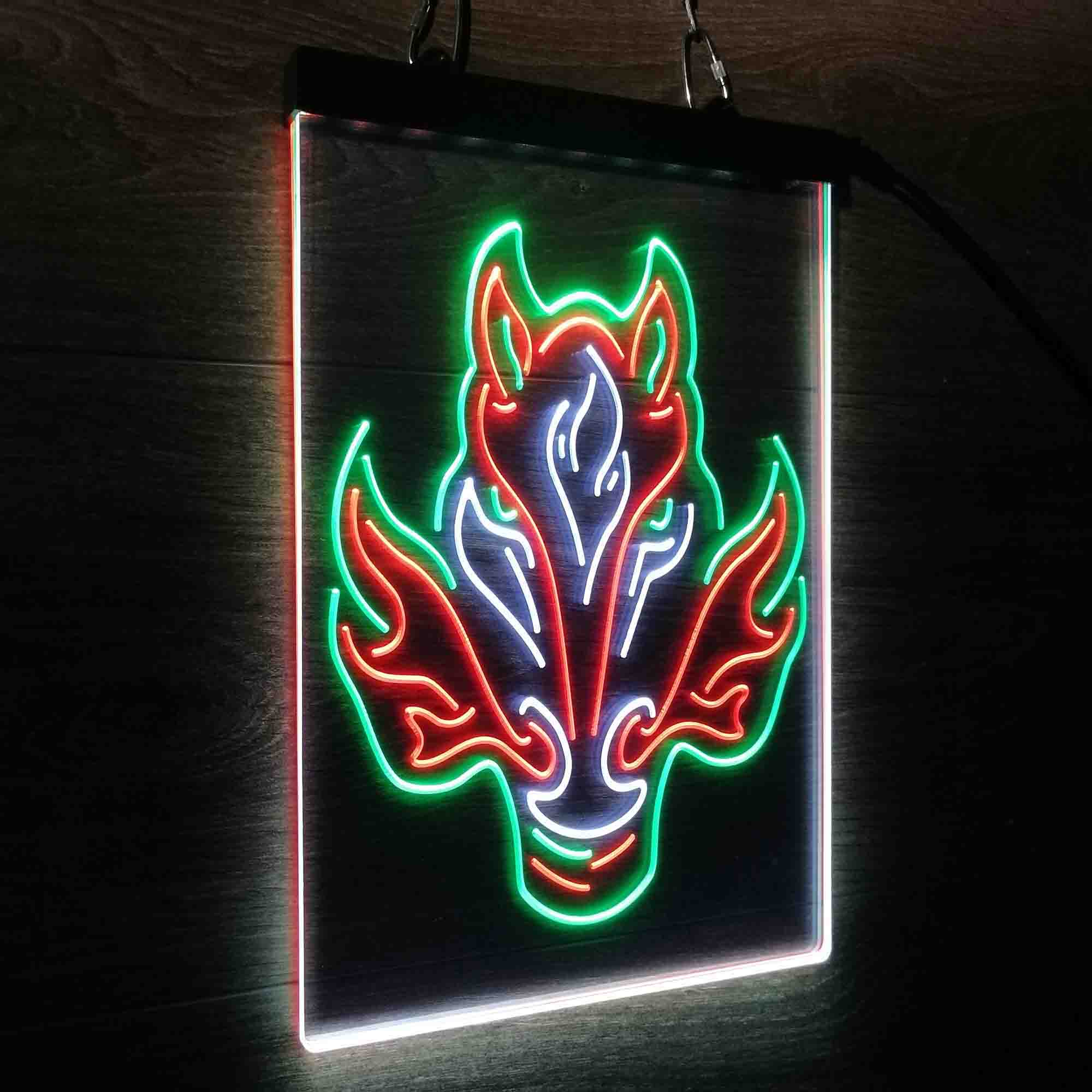 Calgary Flames Neon LED Sign 3 Colors