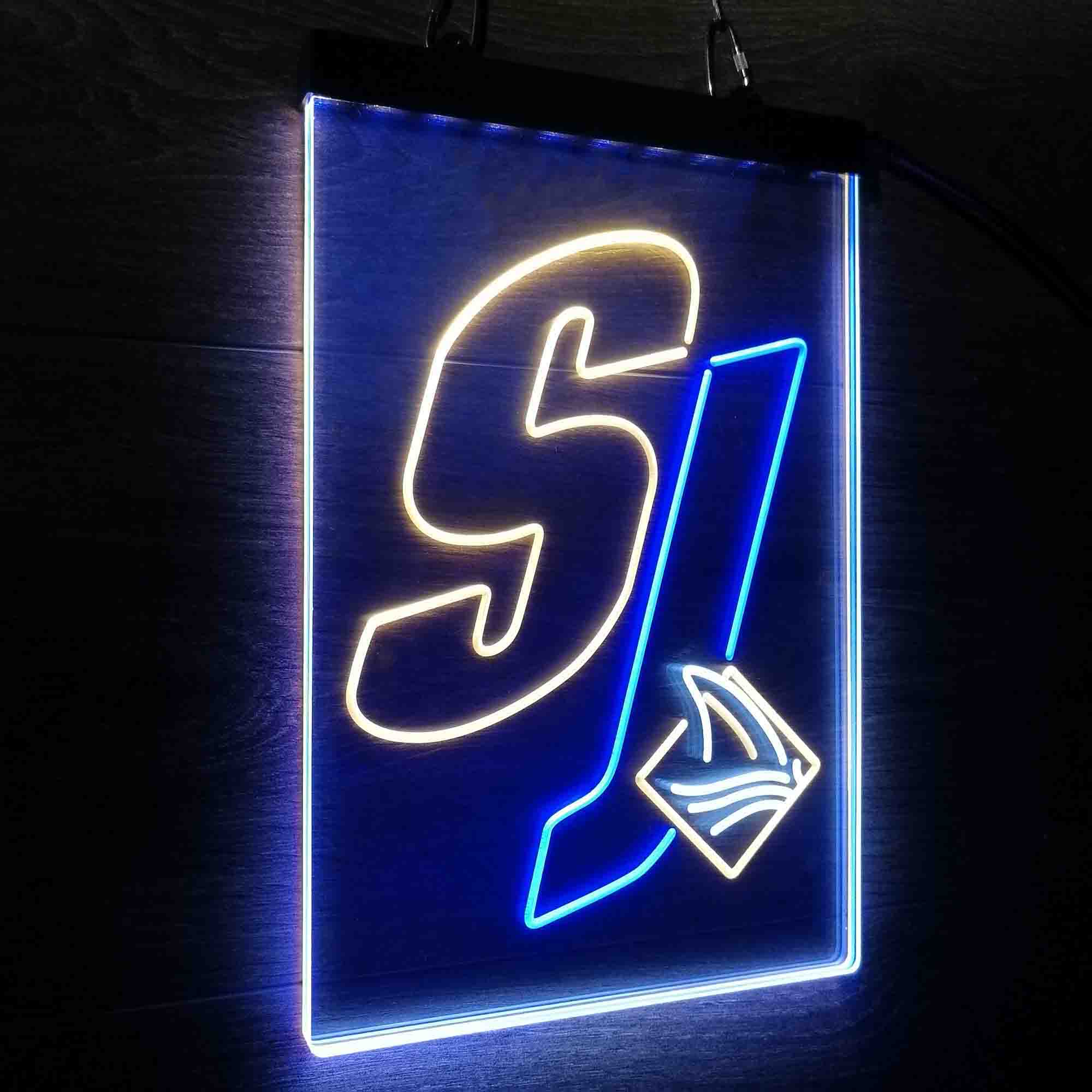 San Jose Sharks Neon LED Sign 3 Colors