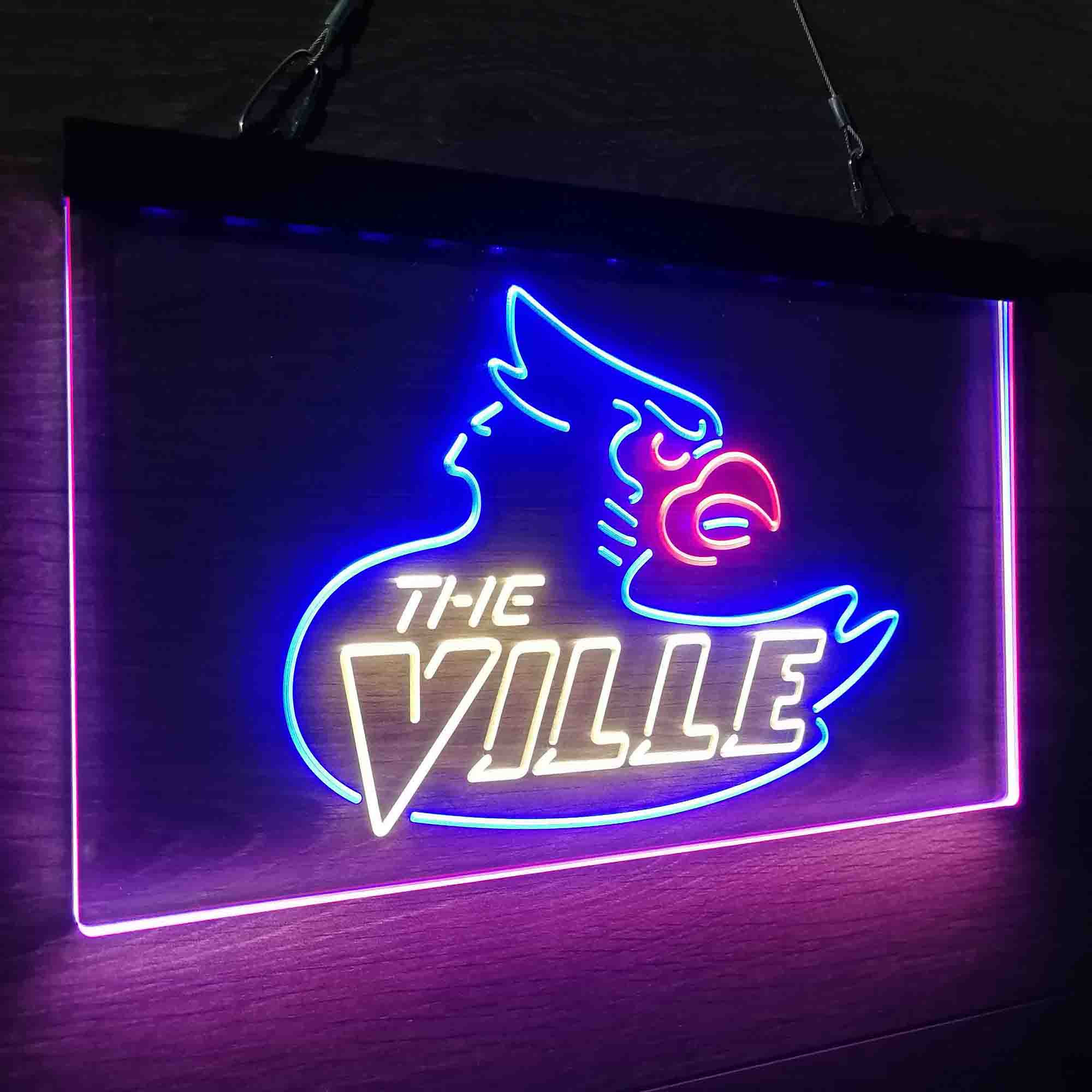 Louisville Cardinals Neon LED Sign 3 Colors