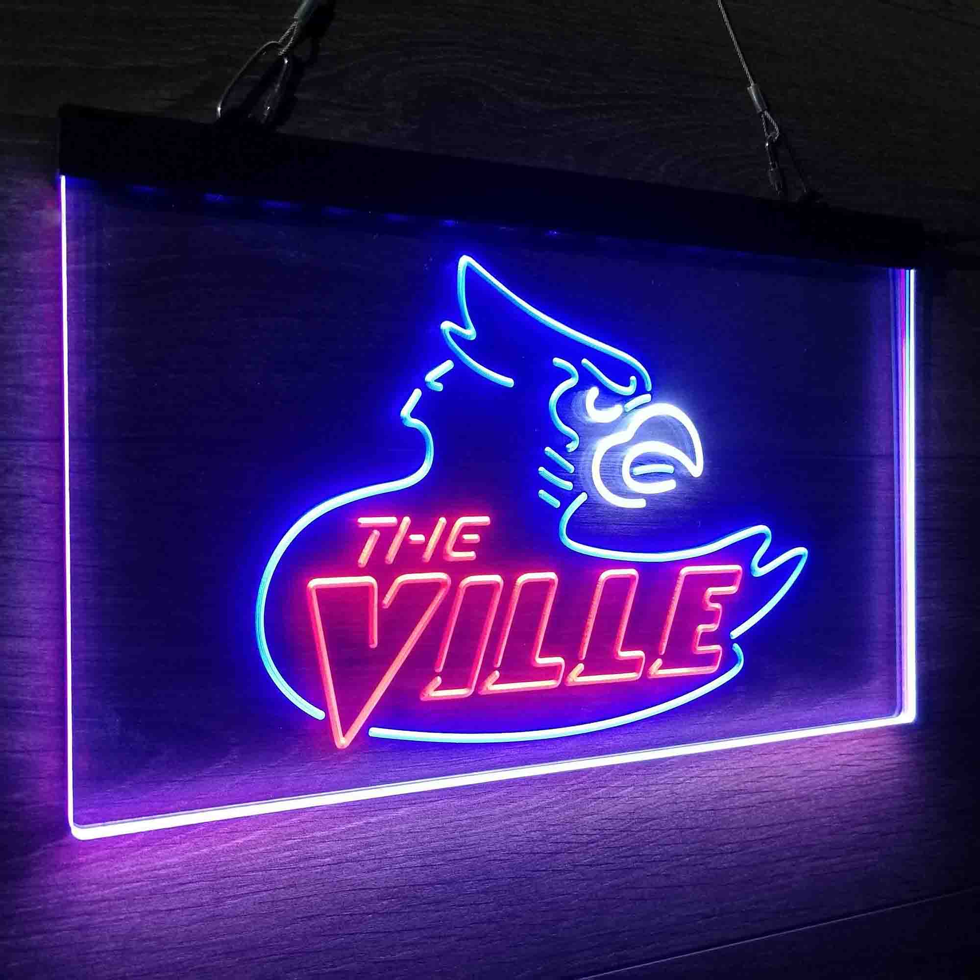 Louisville Cardinals Neon LED Sign 3 Colors