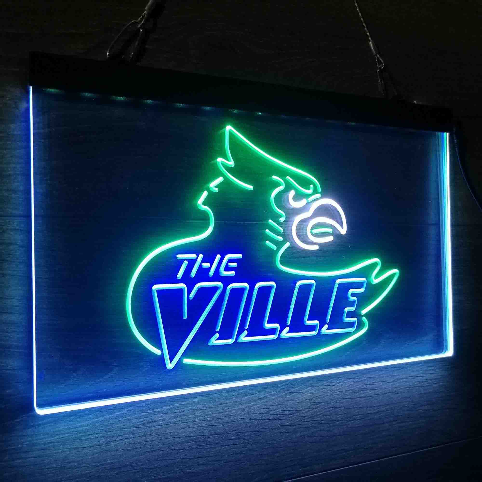 Louisville Cardinals Neon LED Sign 3 Colors