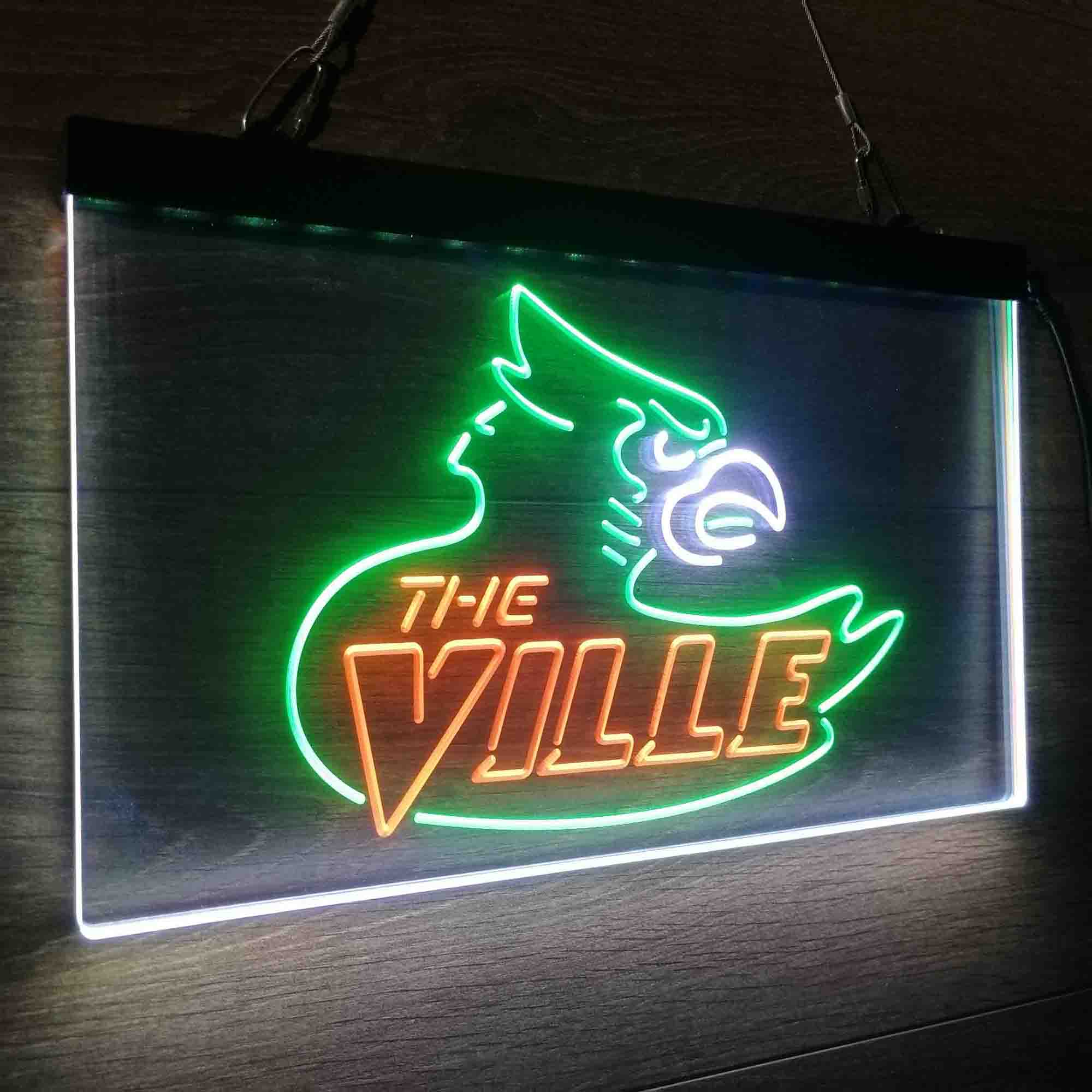 Louisville Cardinals Neon LED Sign 3 Colors