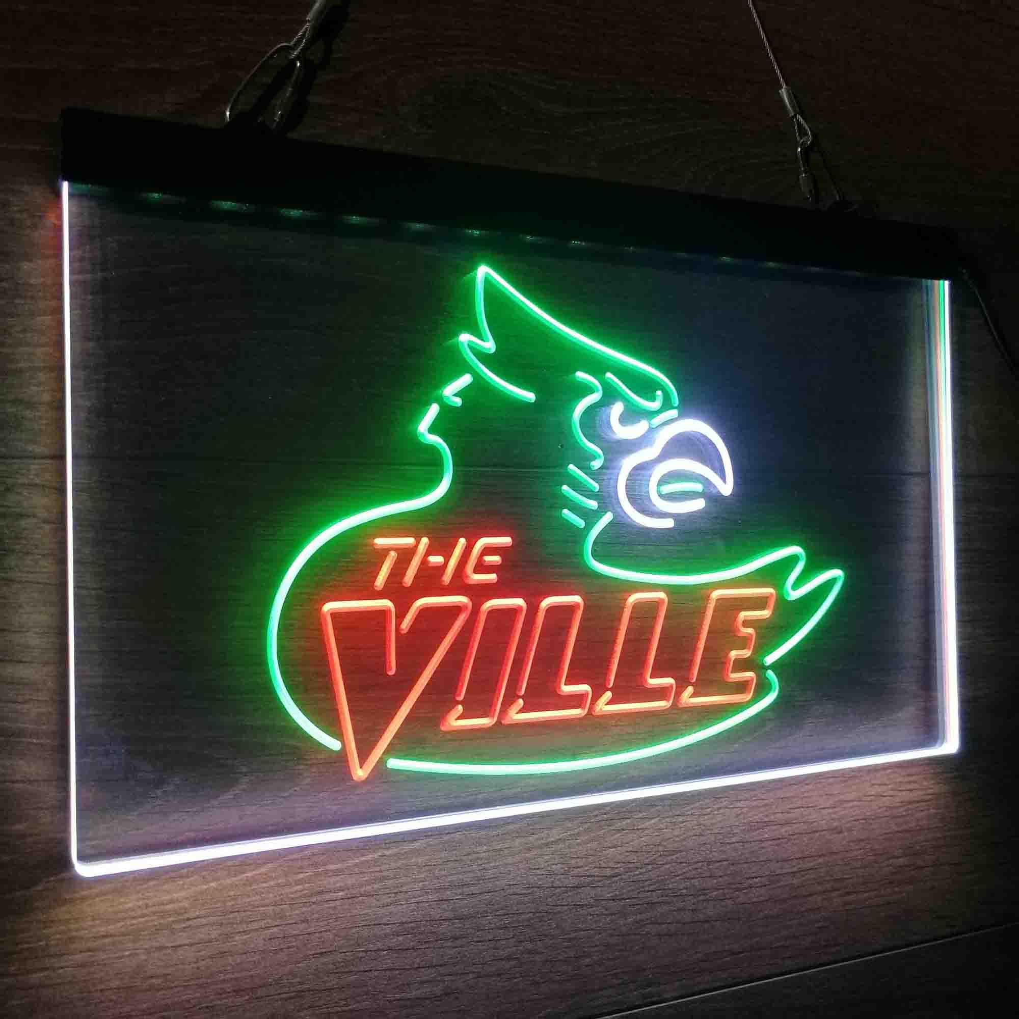 Louisville Cardinals Neon LED Sign 3 Colors