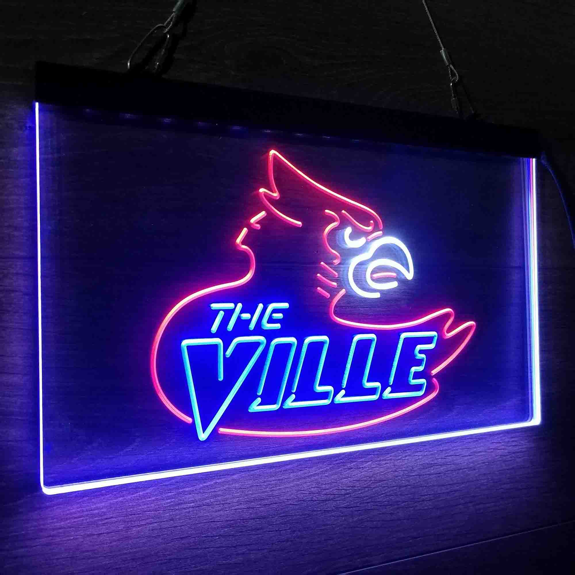 Louisville Cardinals Neon LED Sign 3 Colors