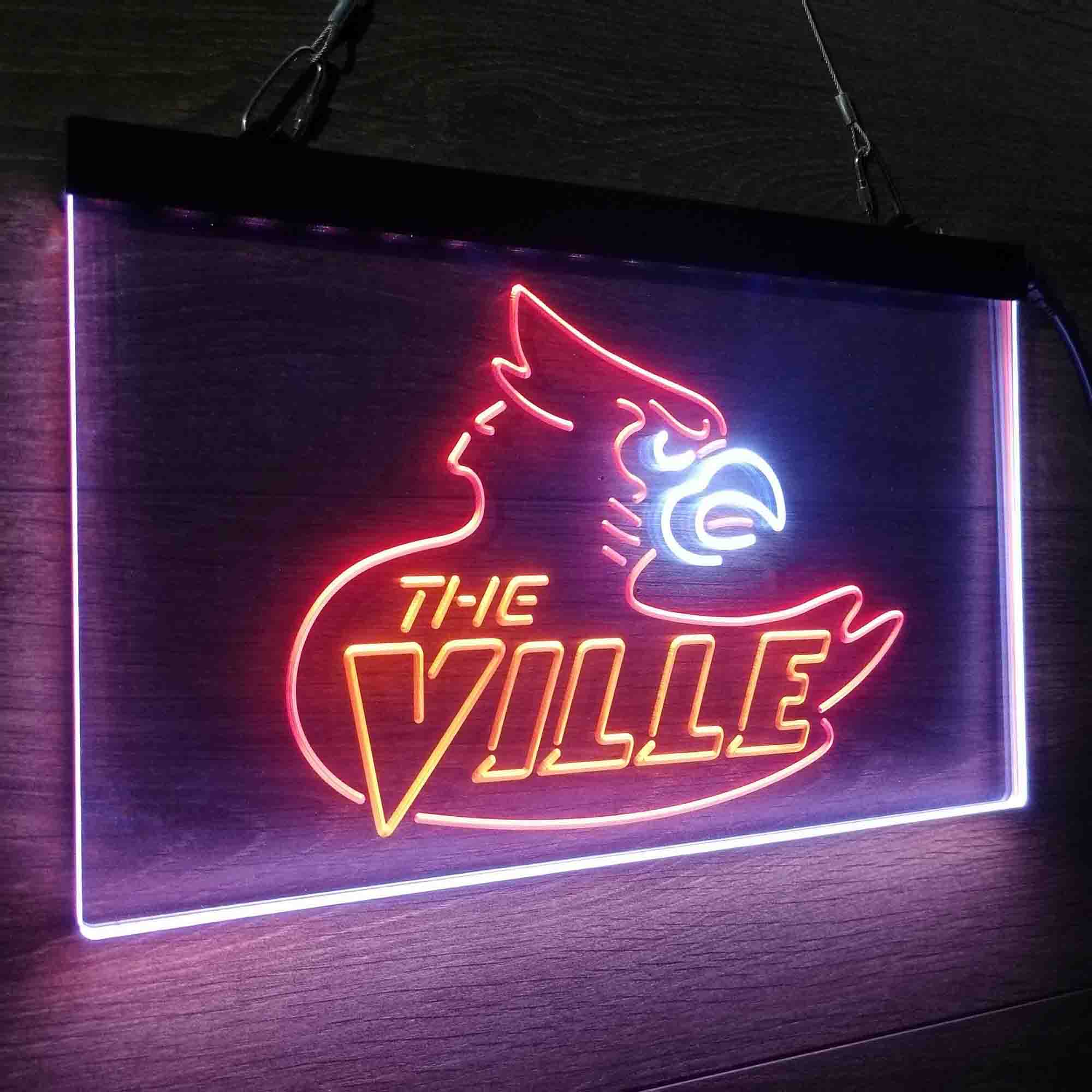 Louisville Cardinals Neon LED Sign 3 Colors