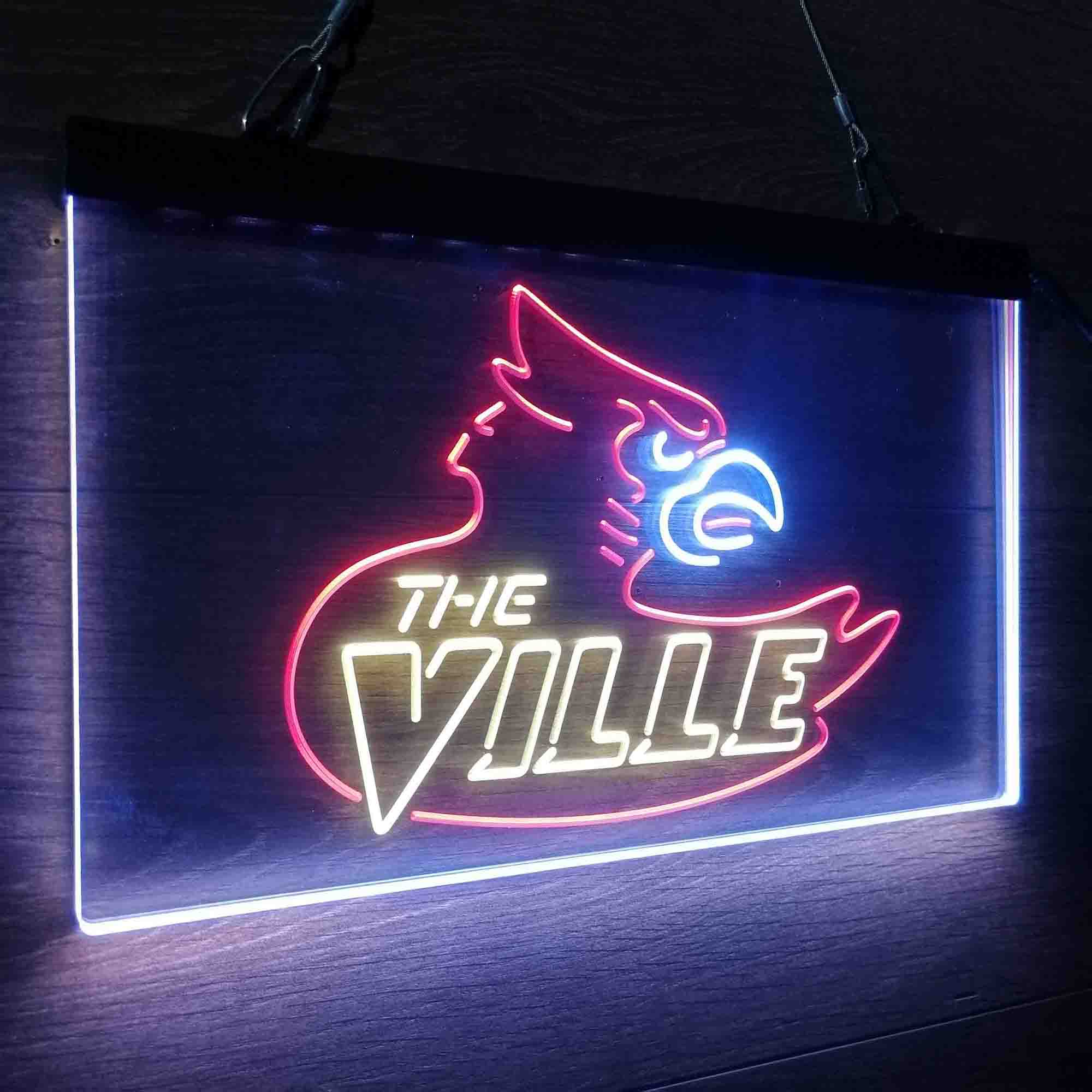 Louisville Cardinals Neon LED Sign 3 Colors