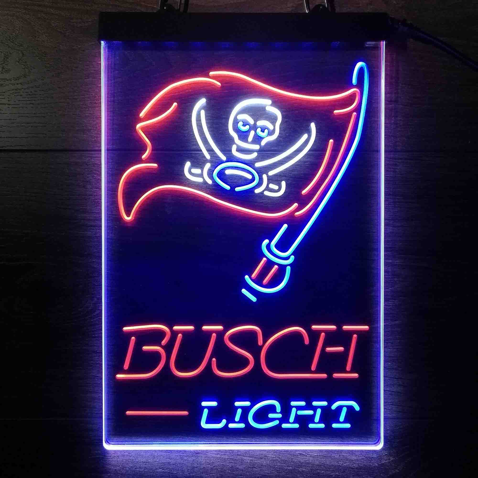 Tampa Bay Buccaneers Busch  Neon LED Sign 3 Colors