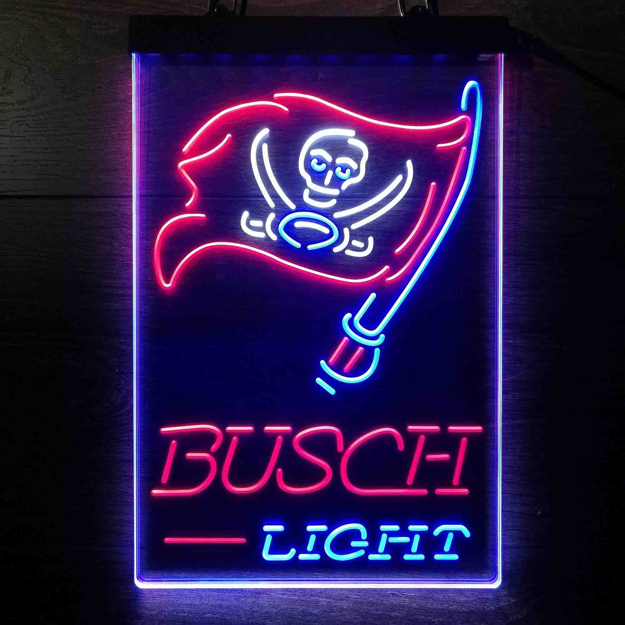 Tampa Bay Buccaneers Busch  Led Light Sign