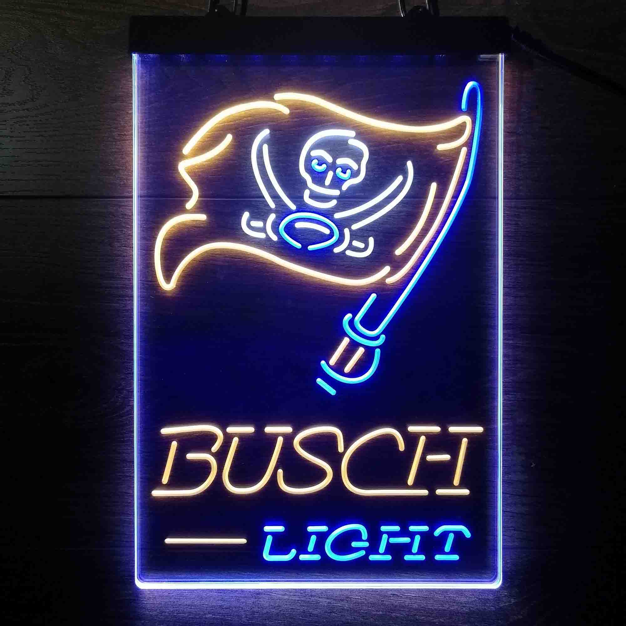 Tampa Bay Buccaneers Busch  Led Light Sign