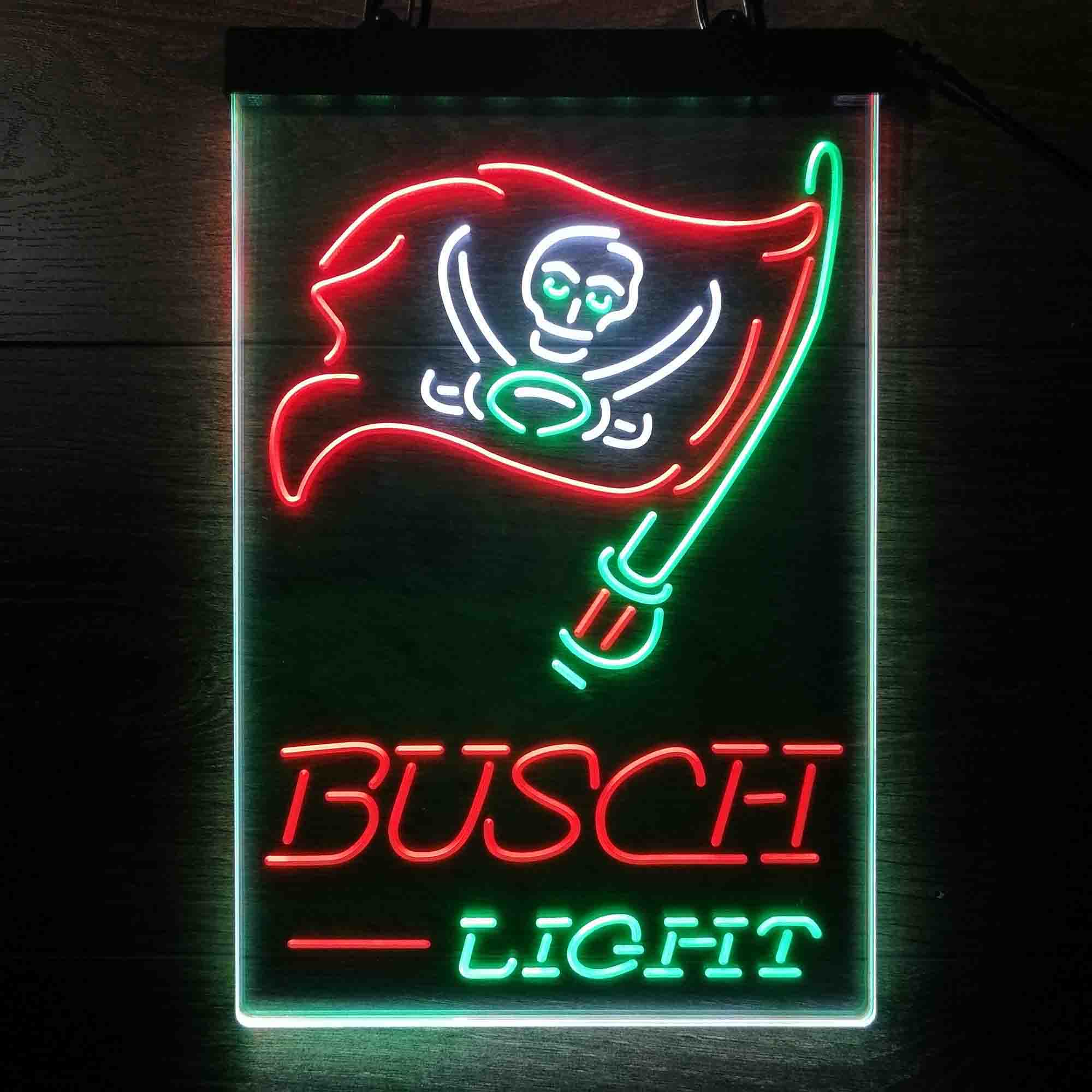 Tampa Bay Buccaneers Busch  Led Light Sign