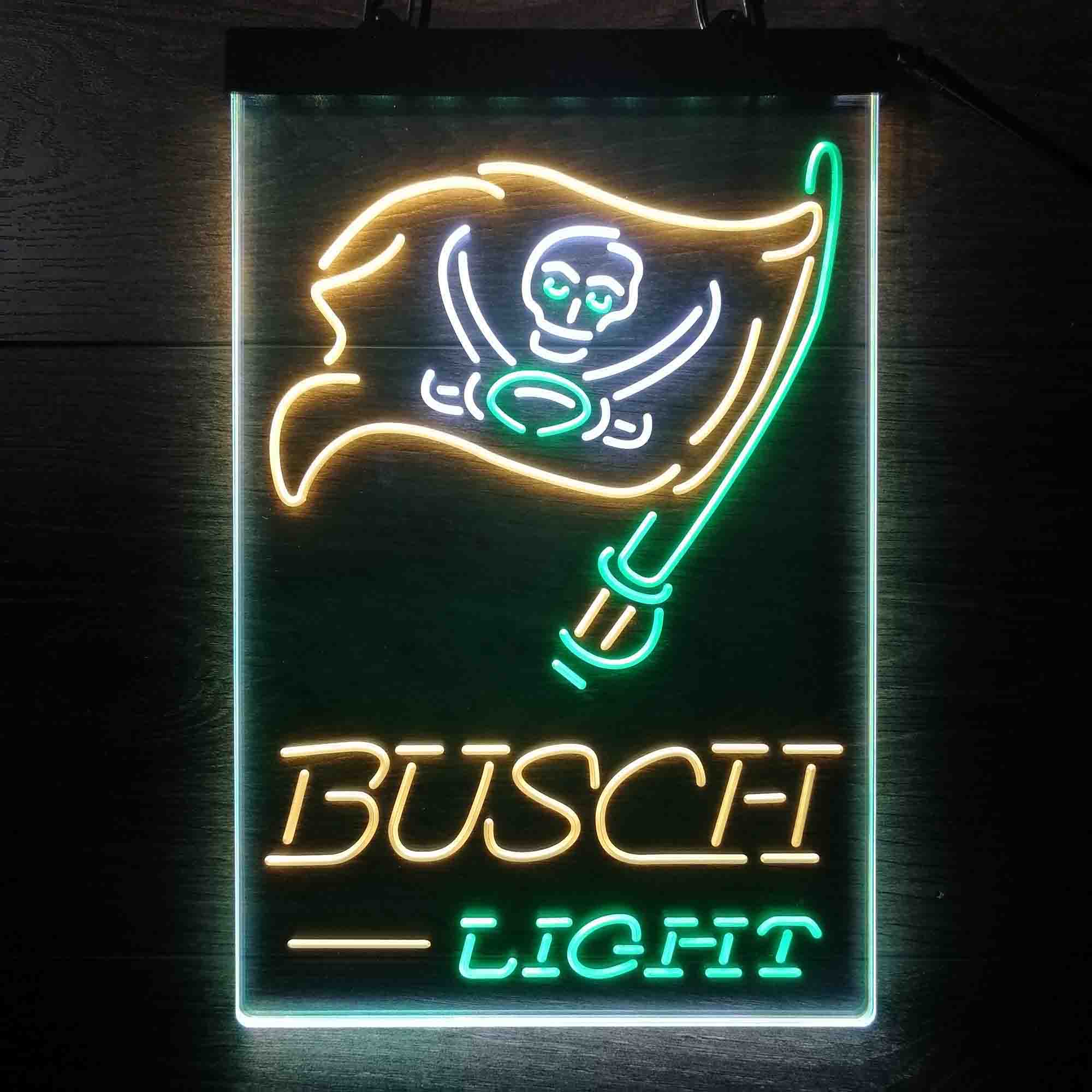 Tampa Bay Buccaneers Busch  Led Light Sign