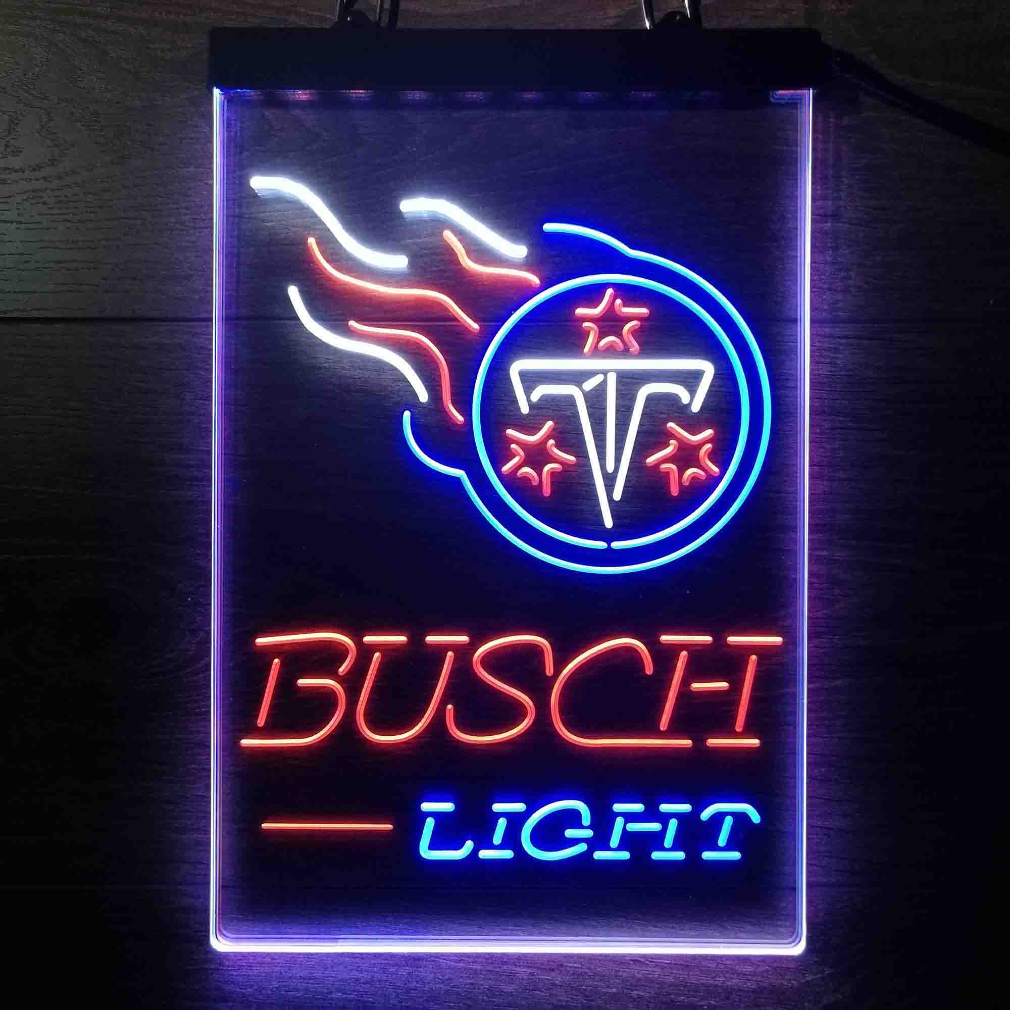 Tennessee Titans Busch  Led Light Sign 3 Colors