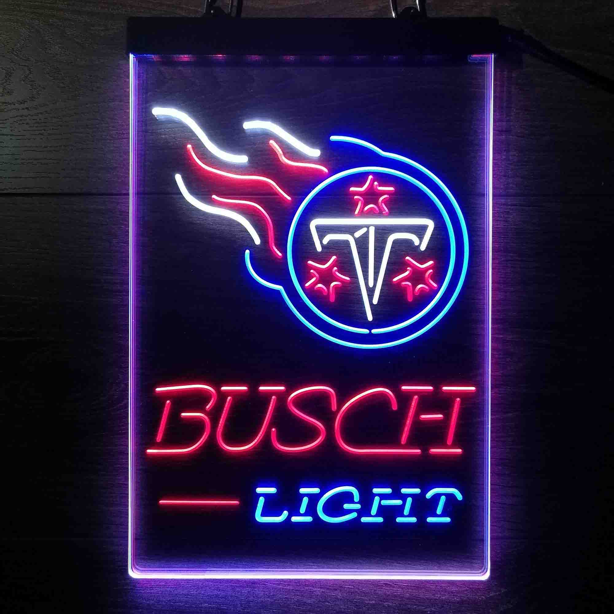 Tennessee Titans Busch  Led Light Sign 3 Colors