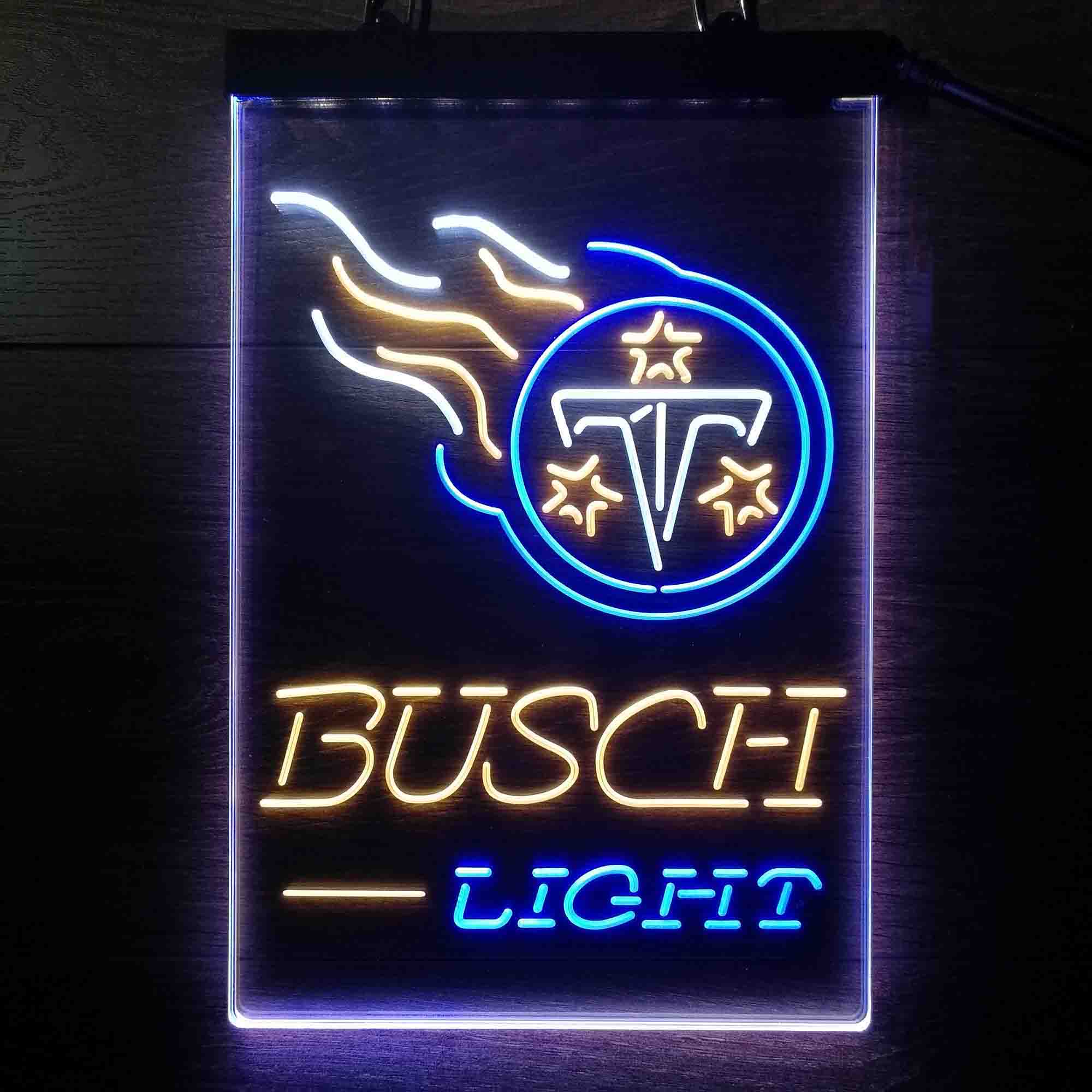 Tennessee Titans Busch  Led Light Sign 3 Colors