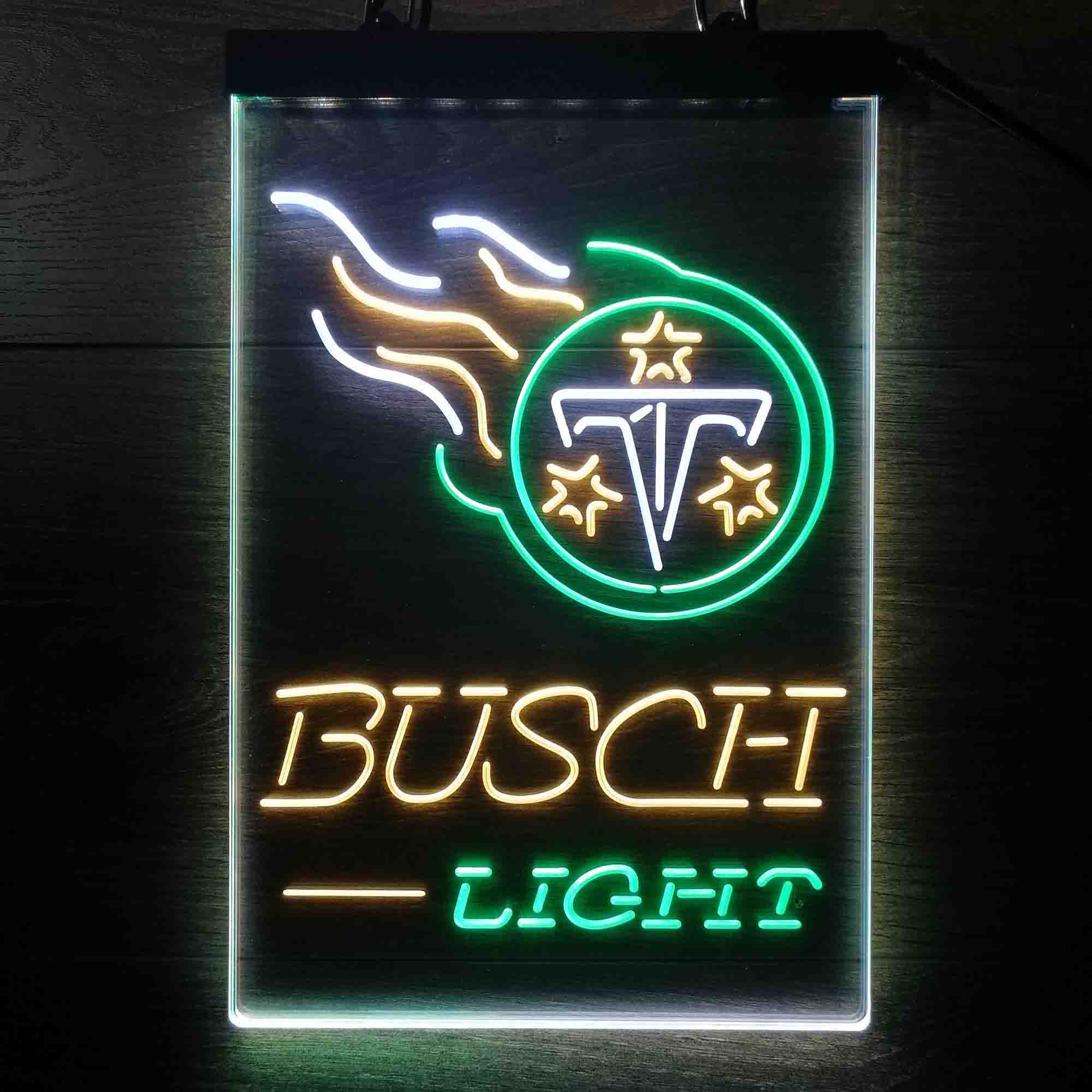 Tennessee Titans Busch  Led Light Sign 3 Colors