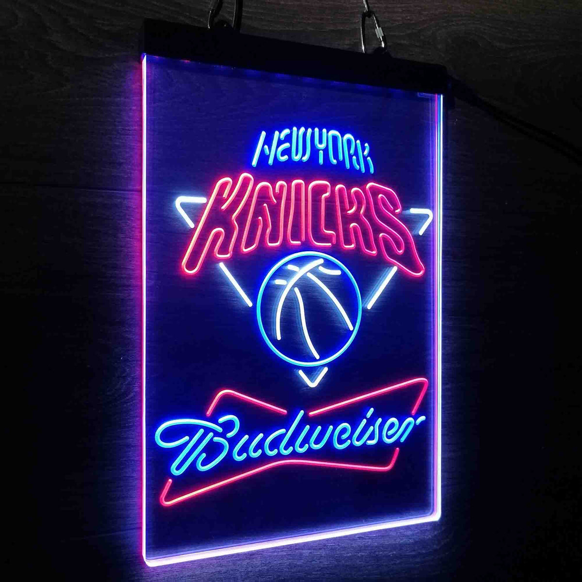 New York Knicks Nba Budweiser Neon LED Sign For Sale | LEDLABCAVE