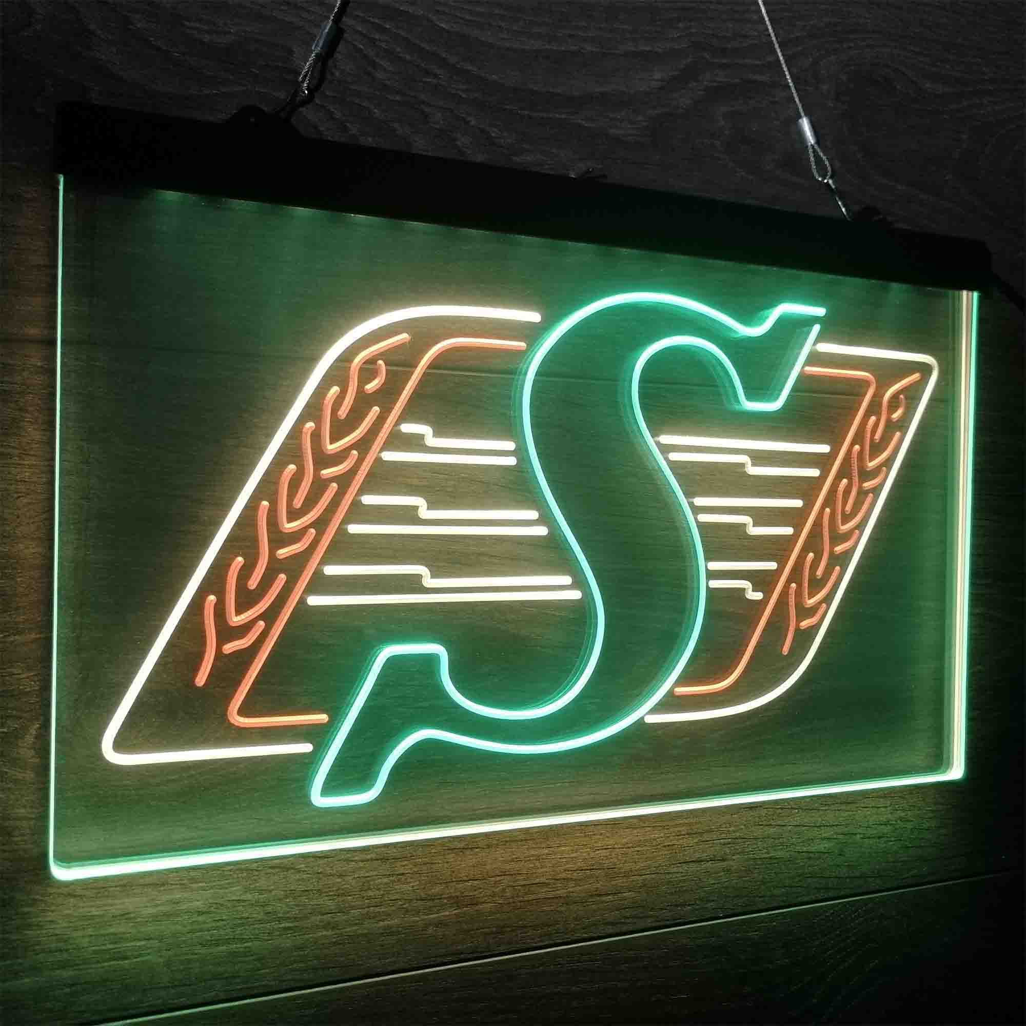 Saskatchewan Roughriders Neon LED Sign 3 Colors