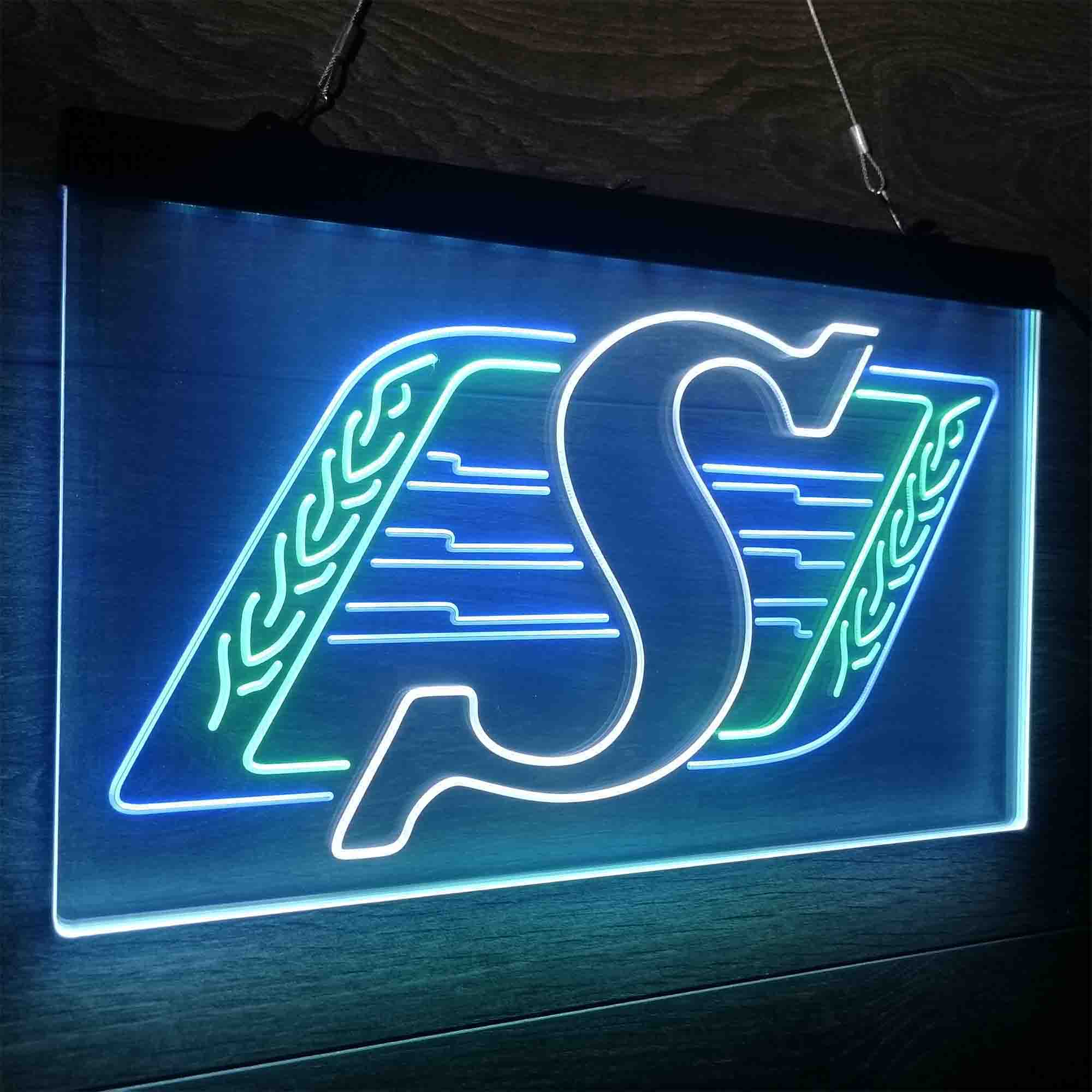 Saskatchewan Roughriders Neon LED Sign 3 Colors