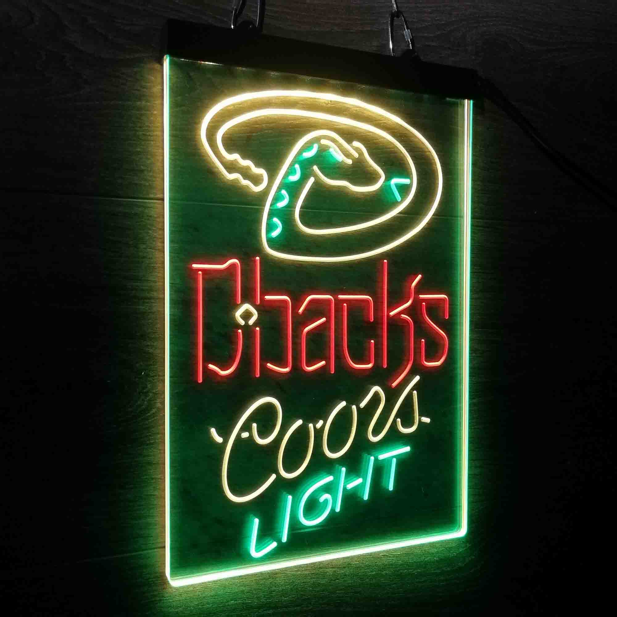 Arizona Diamondbacks Neon LED Sign 3 Colors