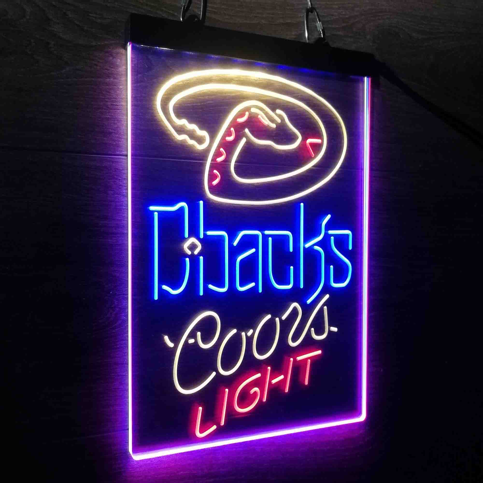 Arizona Diamondbacks Neon LED Sign 3 Colors