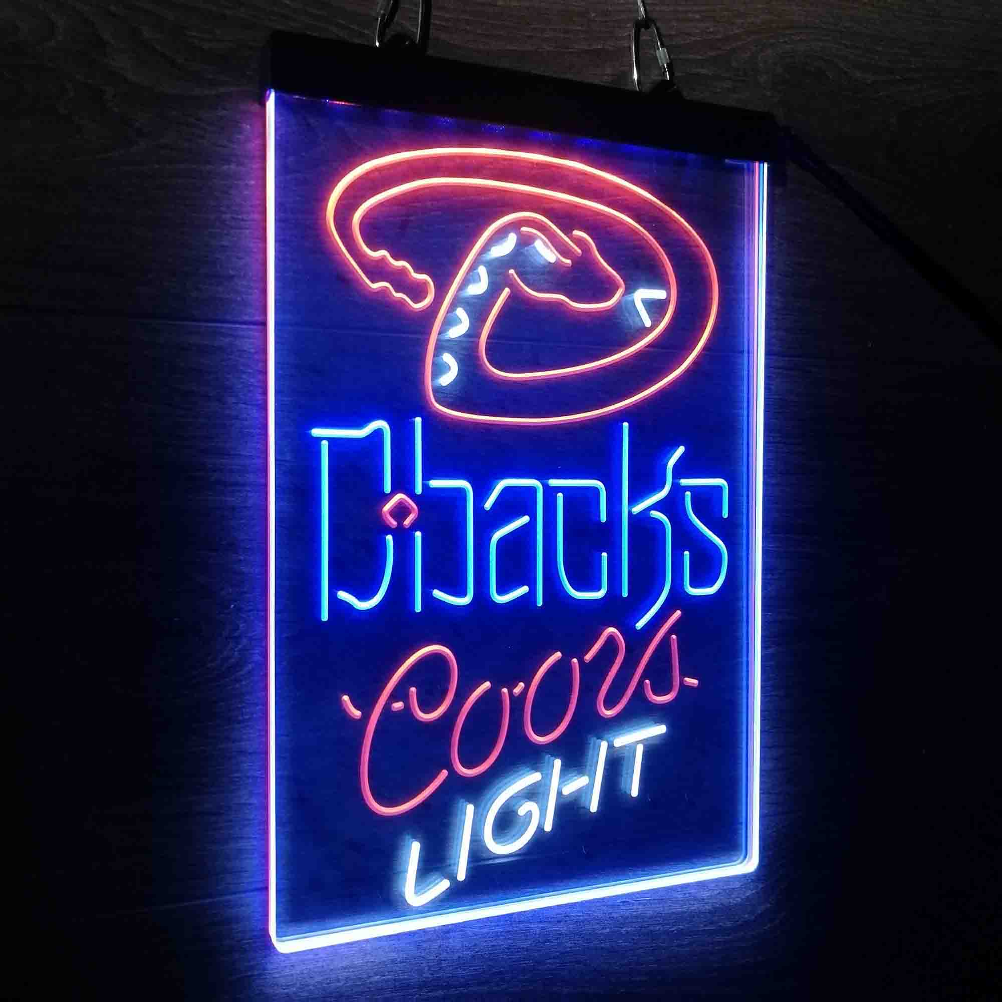 Arizona Diamondbacks Neon LED Sign 3 Colors