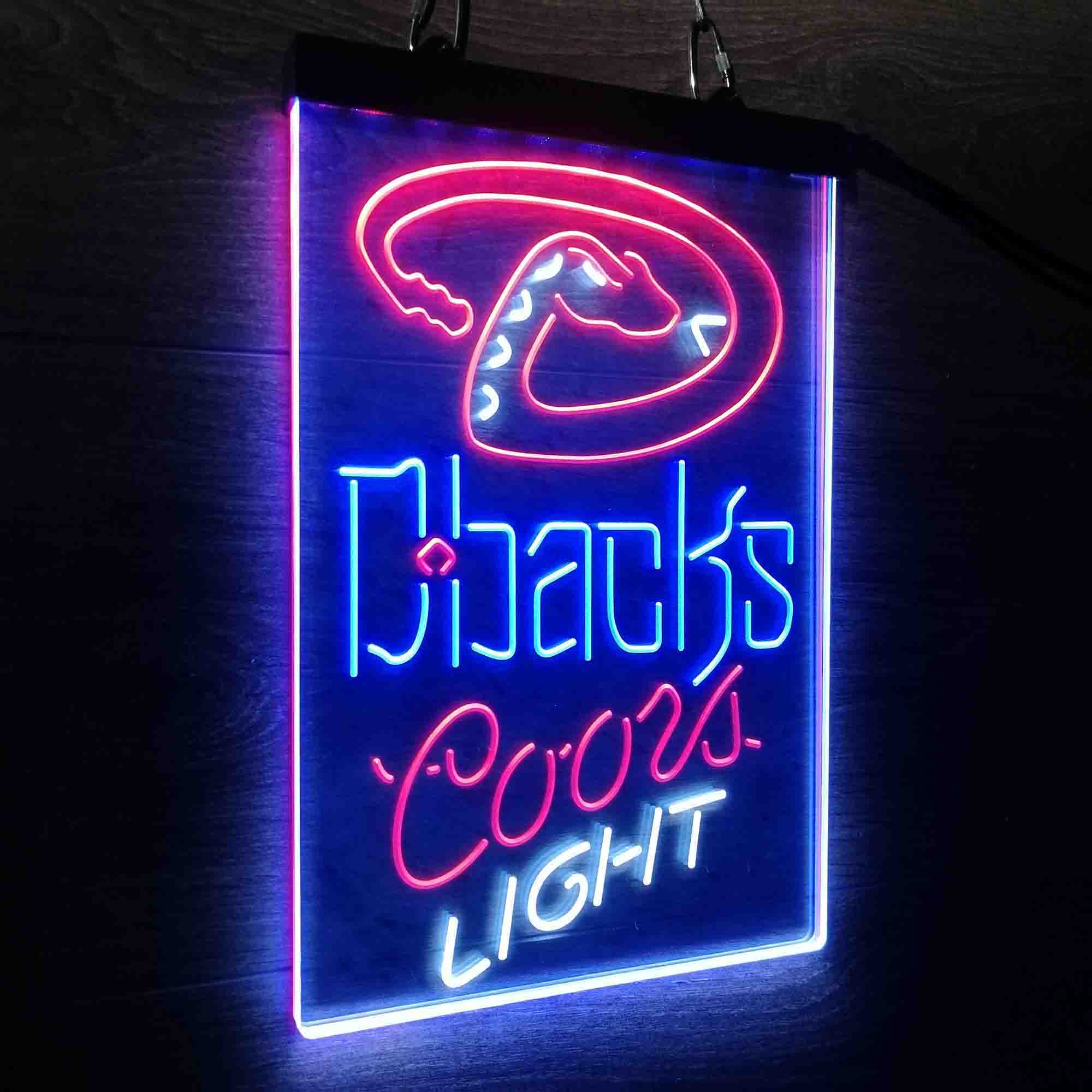 Arizona Diamondbacks Neon LED Sign 3 Colors