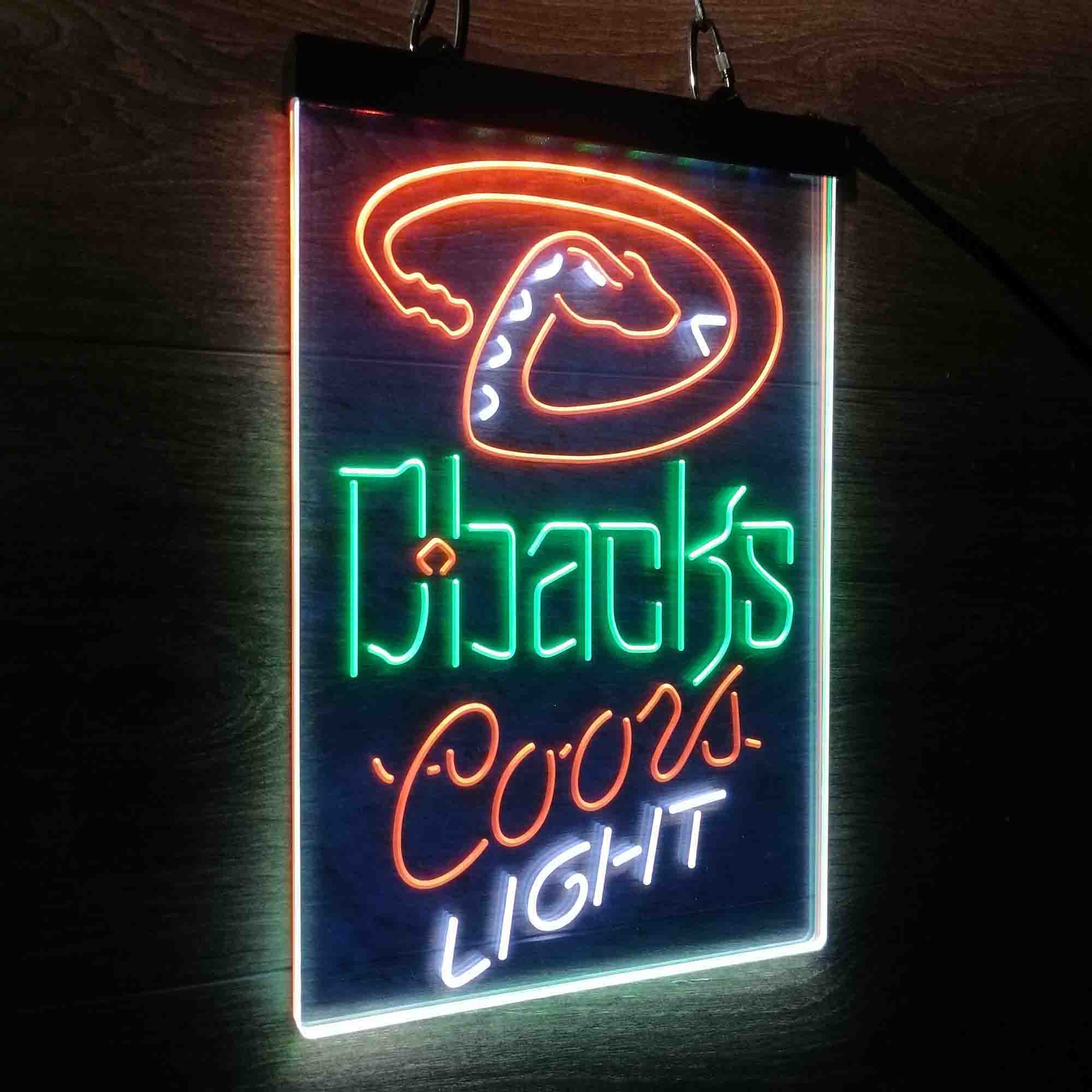 Arizona Diamondbacks Neon LED Sign 3 Colors